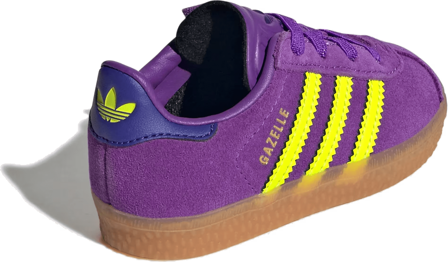 adidas Gazelle Comfort Closure Active Purple Solar Yellow Collegiate Purple (TD)