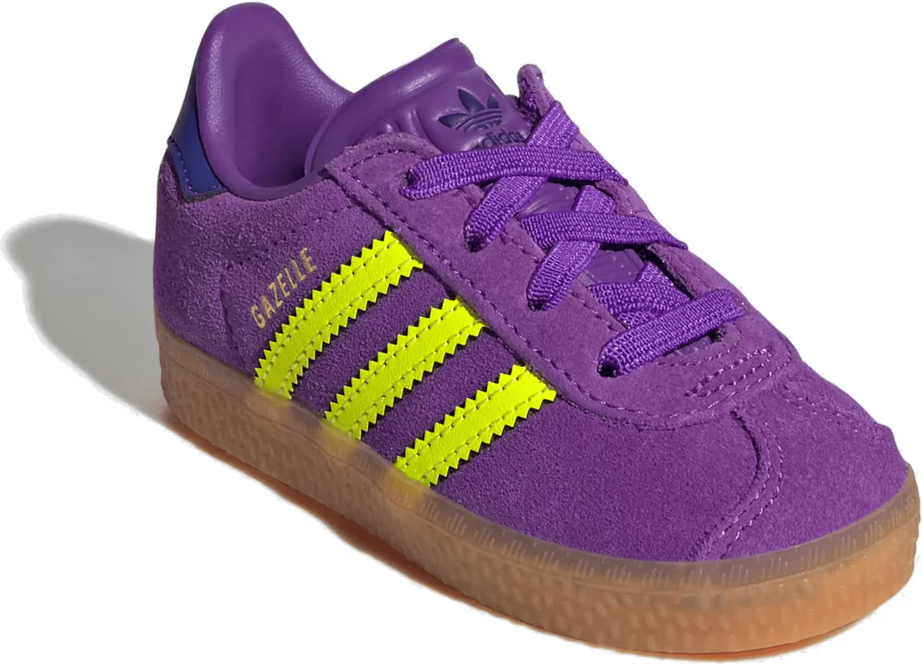 adidas Gazelle Comfort Closure Active Purple Solar Yellow Collegiate Purple (TD)