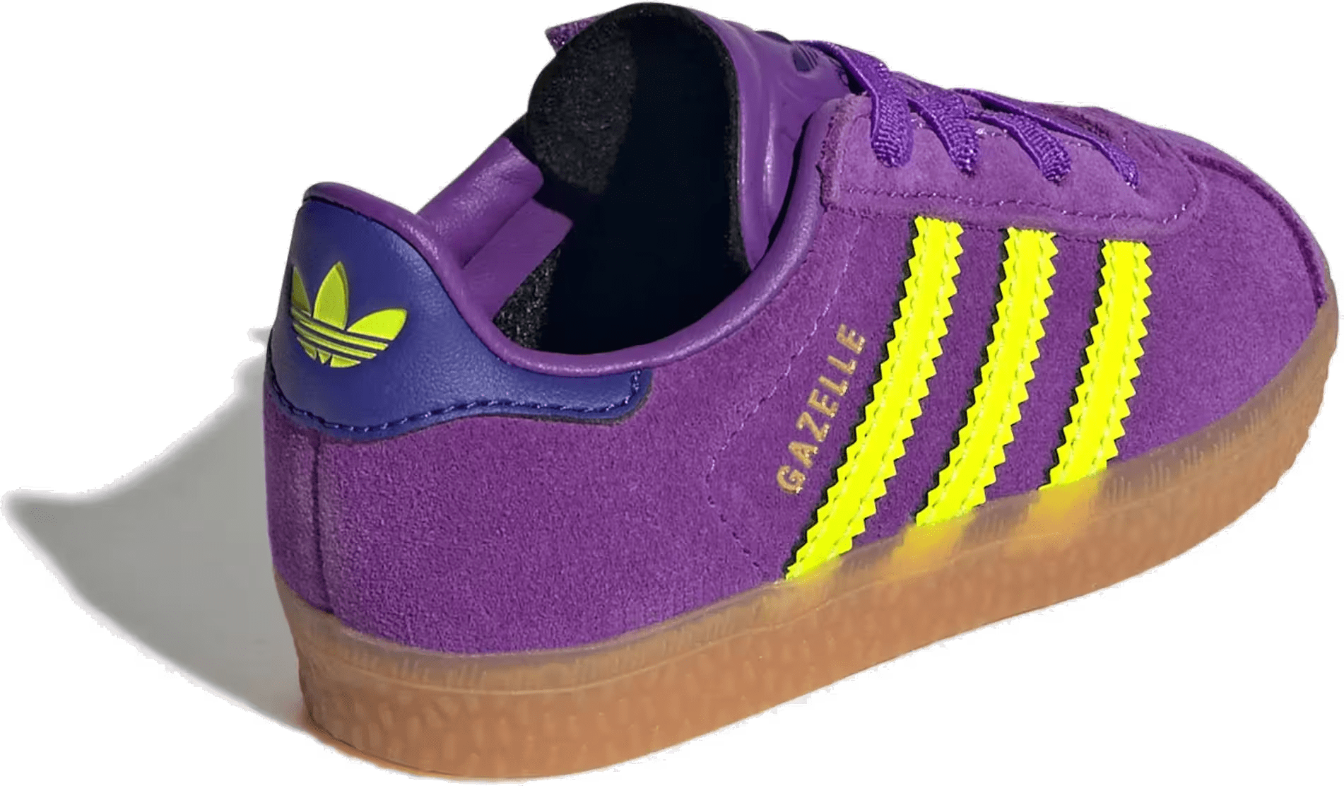 adidas Gazelle Comfort Closure Active Purple Solar Yellow Collegiate Purple (TD)