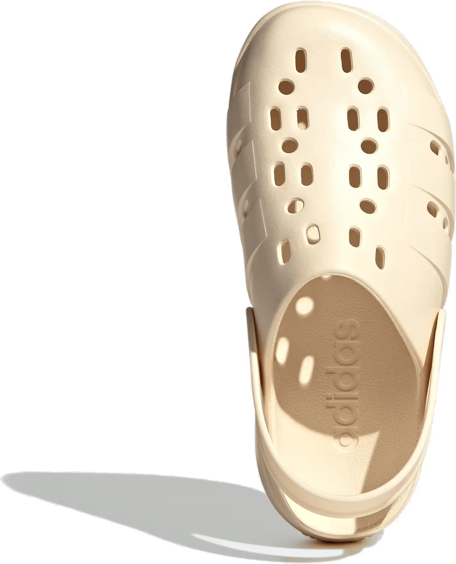 adidas Adilette Platform Clogs Wonder White (Women's)