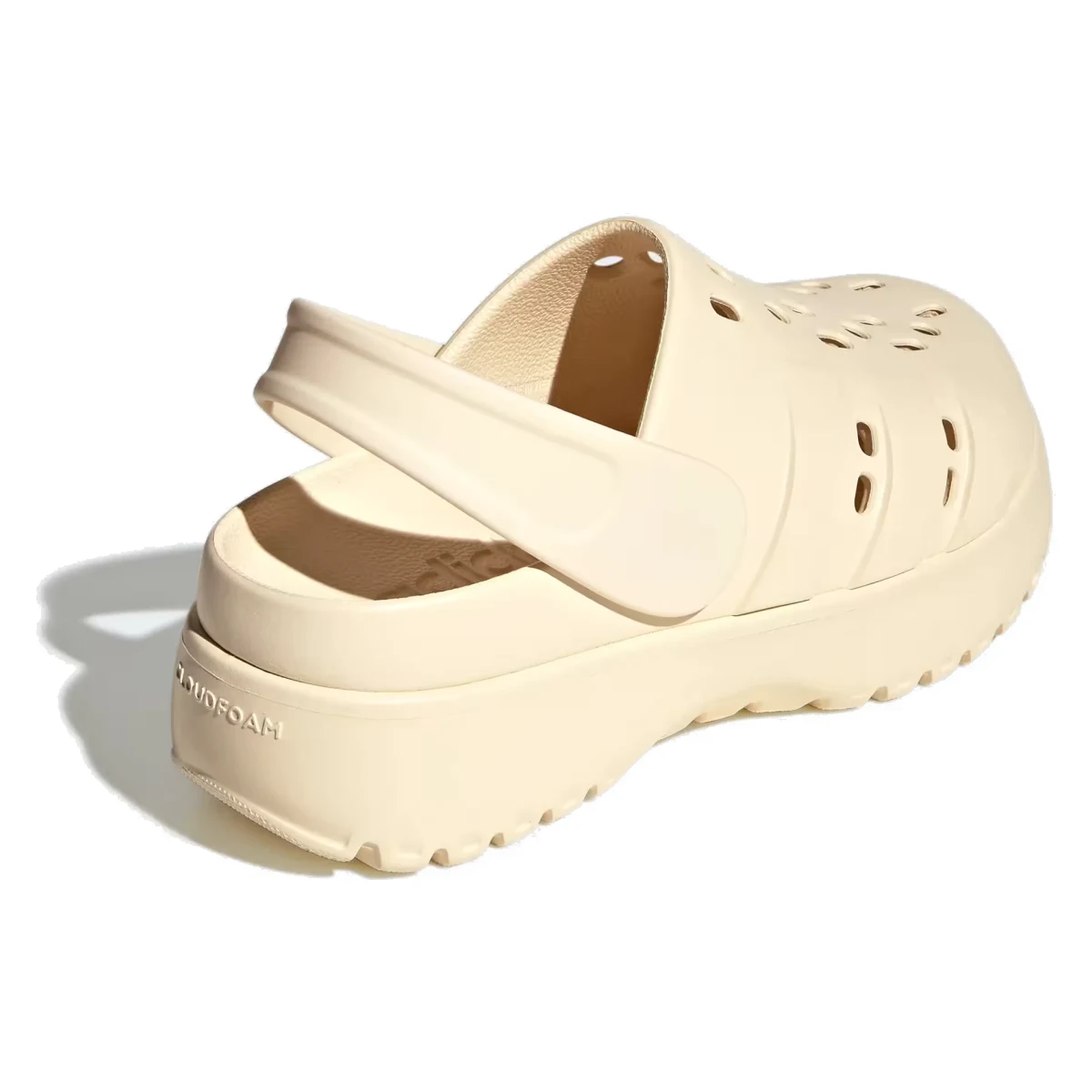 adidas Adilette Platform Clogs Wonder White (Women's)