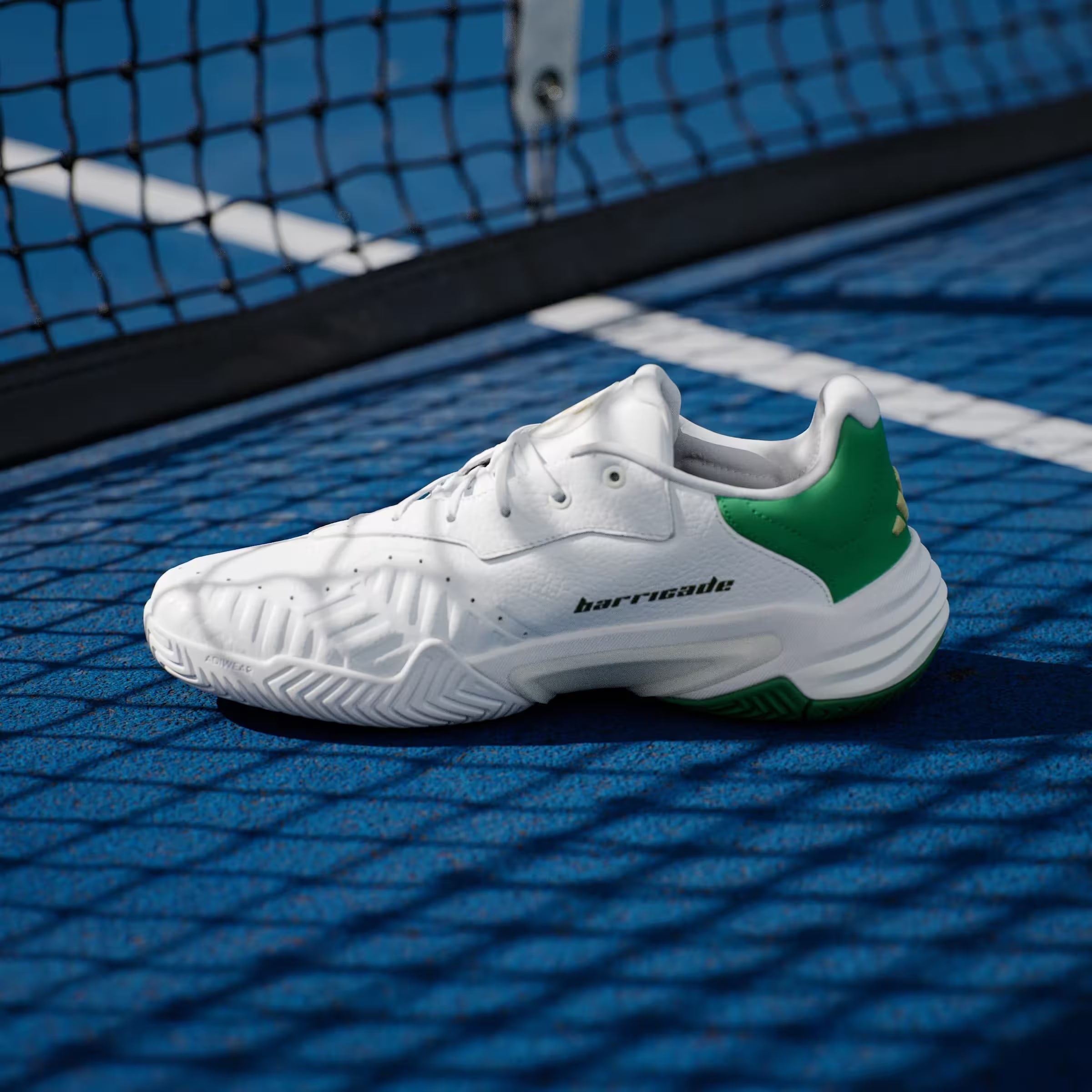 adidas Barricade 13 Leather White Cloud White