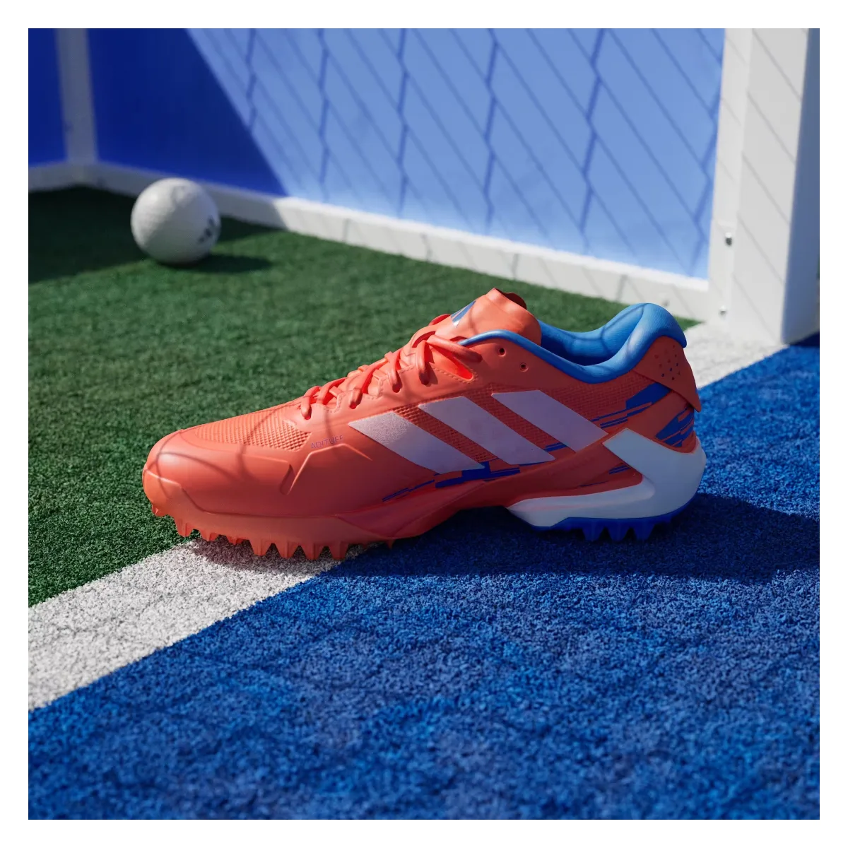 adidas Adizero Lux 3 Field Hockey Team Solar Orange Zero Metalic Bright Royal