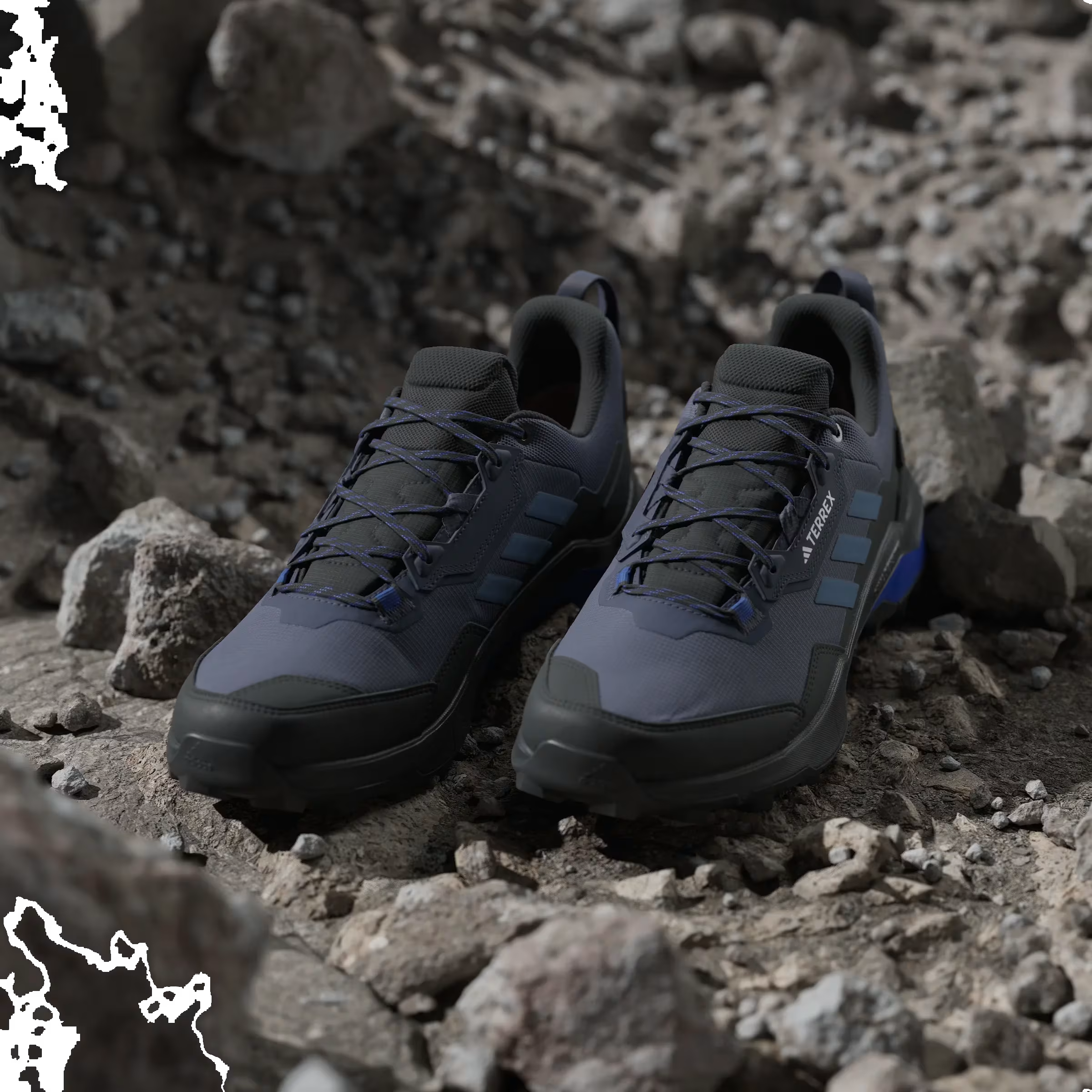 adidas Terrex AX4 Gore-Tex Shadow Navy Wonder Steel Semi Lucid Blue