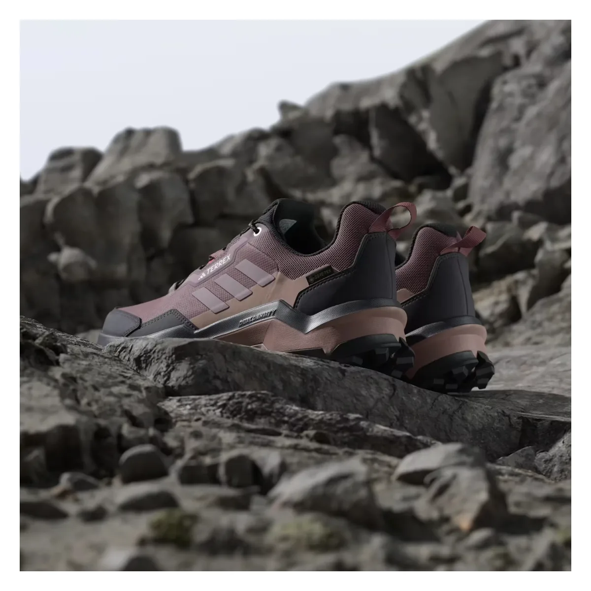 adidas Terrex AX4 Gore-Tex Burgundy Preloved Fig Warm Clay (Women's)