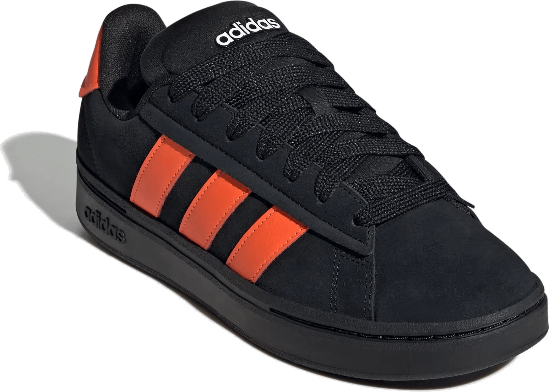adidas Grand Court Alpha Black Impact Orange