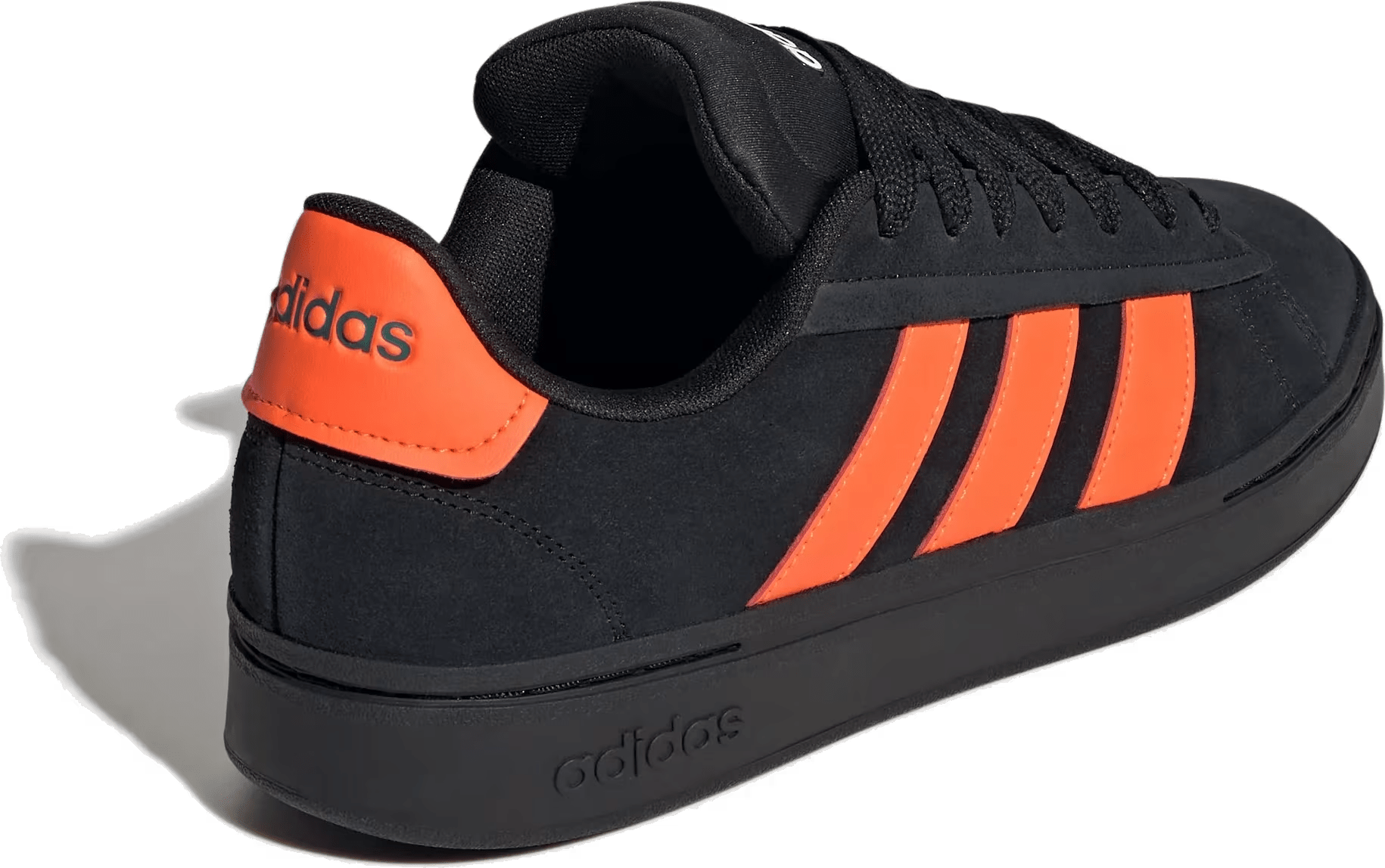 adidas Grand Court Alpha Black Impact Orange
