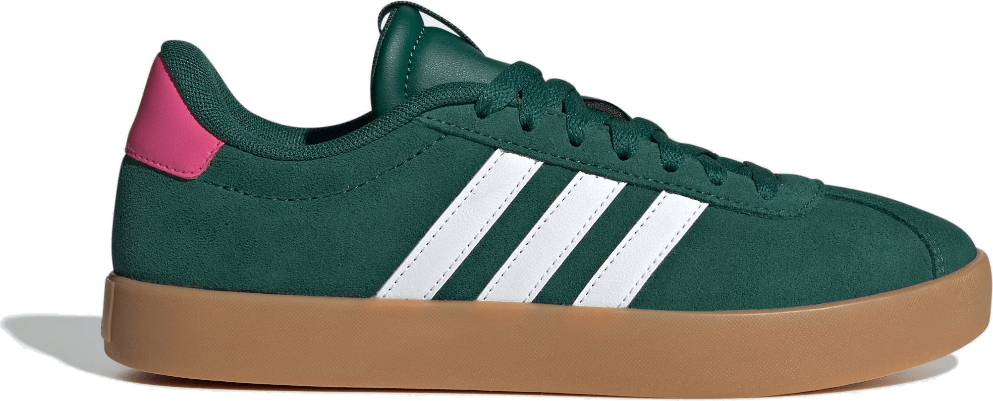 adidas VL Court 3.0 Collegiate Green Cloud White Pulse Magenta (Women's)