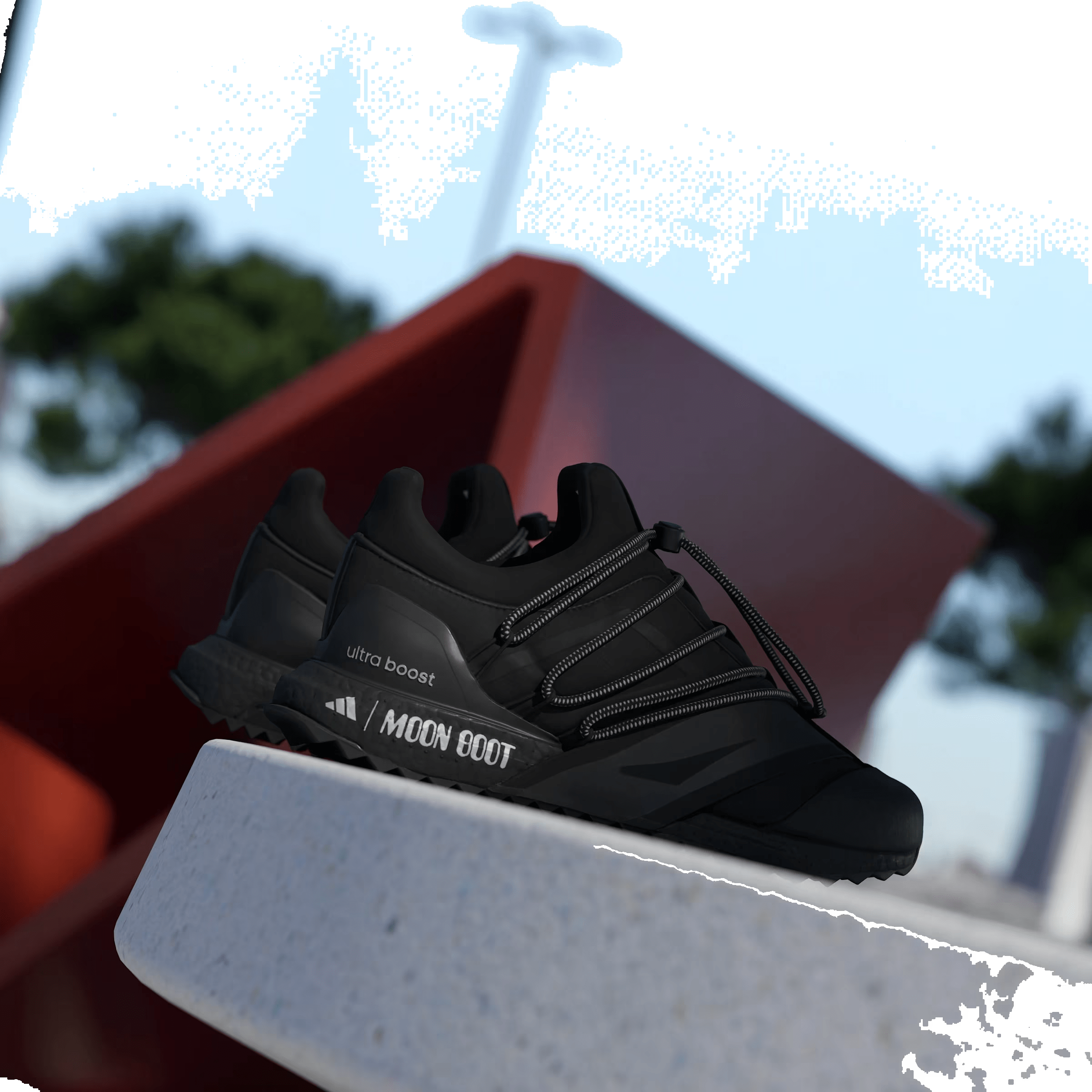 Moon Boot x Adidas UltraBoost 1.0 "Black"