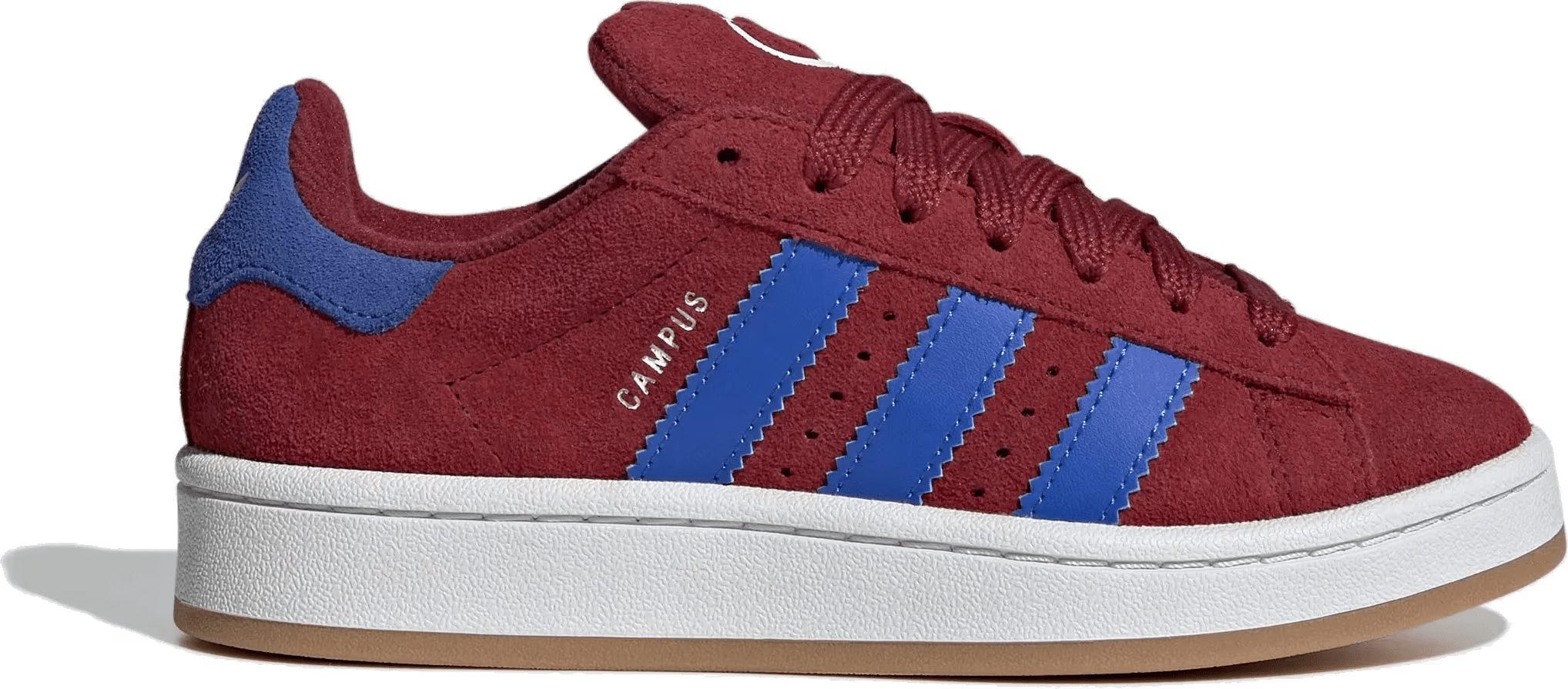 adidas Campus 00s Camp Noble Maroon Hi-Res Blue Cloud White (GS)