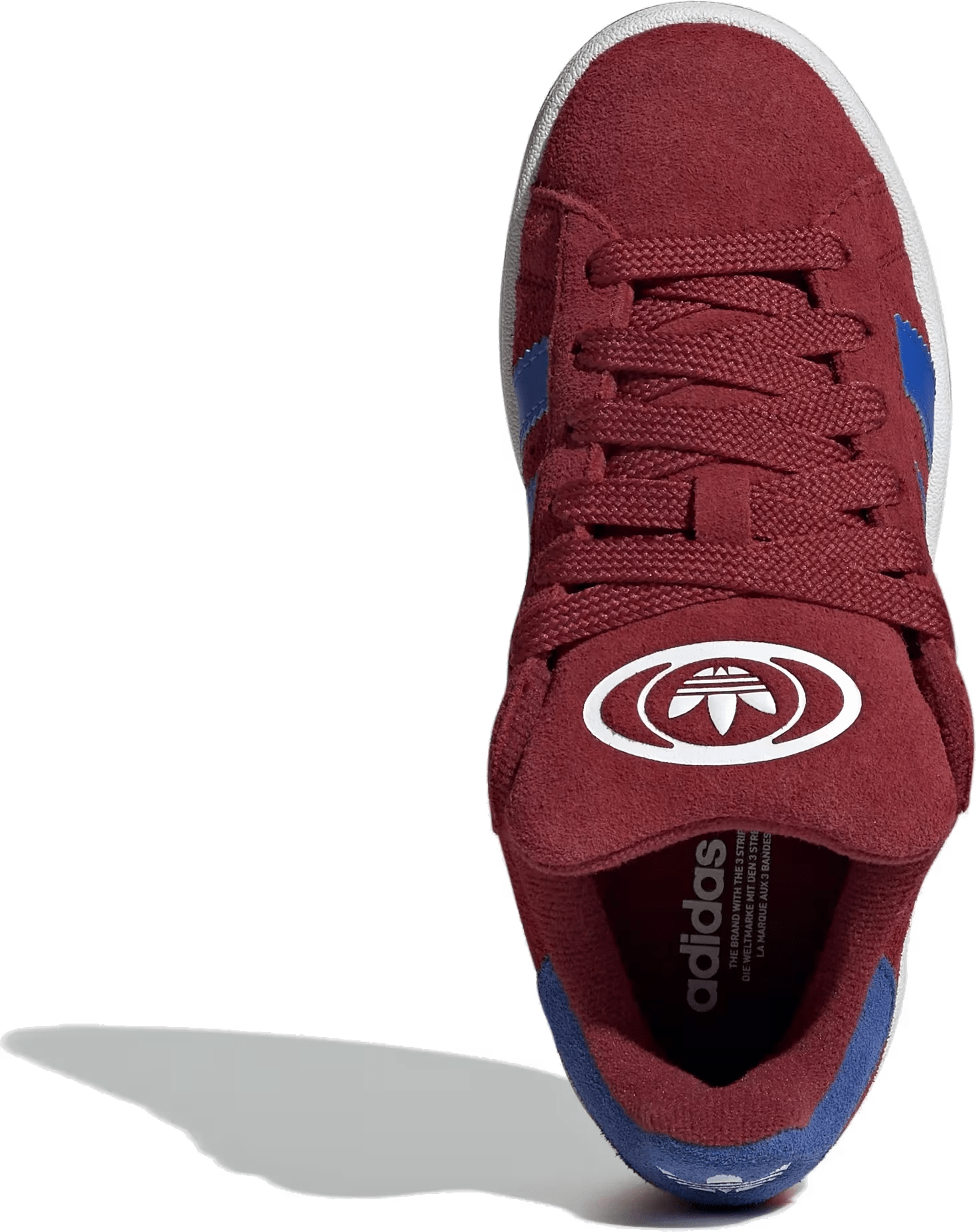 adidas Campus 00s Camp Noble Maroon Hi-Res Blue Cloud White (GS)