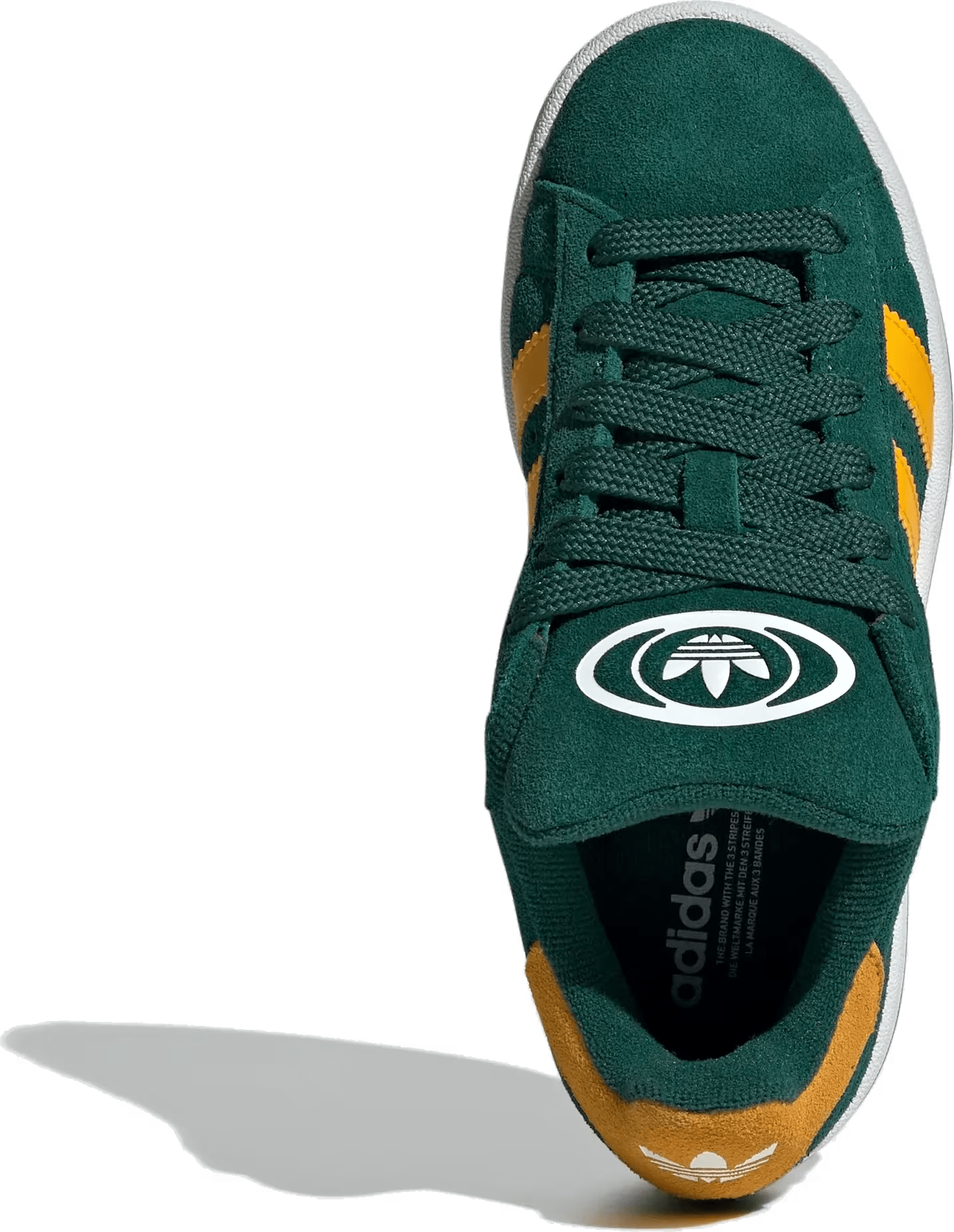 adidas Campus 00s Camp Collegiate Green Crew Yellow Cloud White (GS)