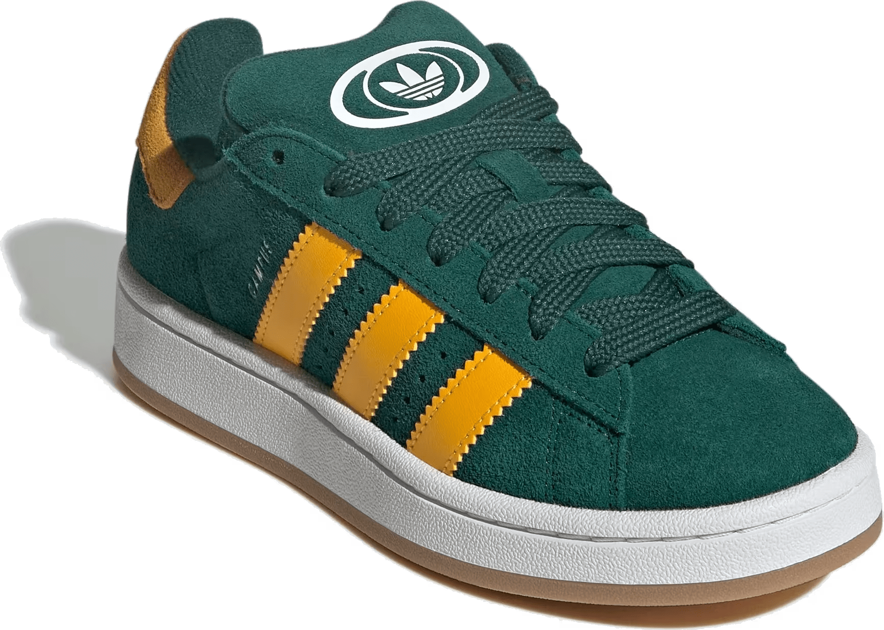 adidas Campus 00s Camp Collegiate Green Crew Yellow Cloud White (GS)