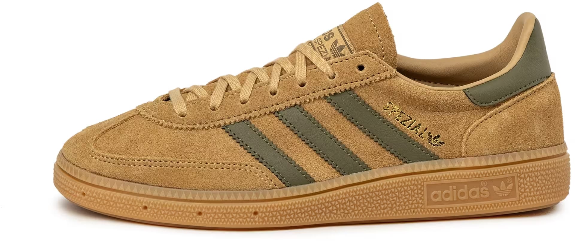 adidas Handball Spezial Golden Beige Focus Olive (GS)