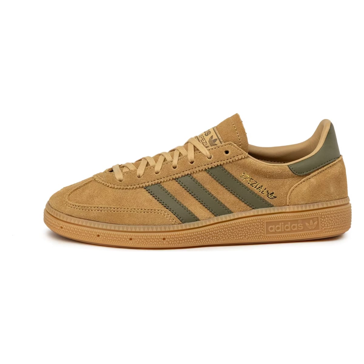 adidas Handball Spezial Golden Beige Focus Olive (GS)