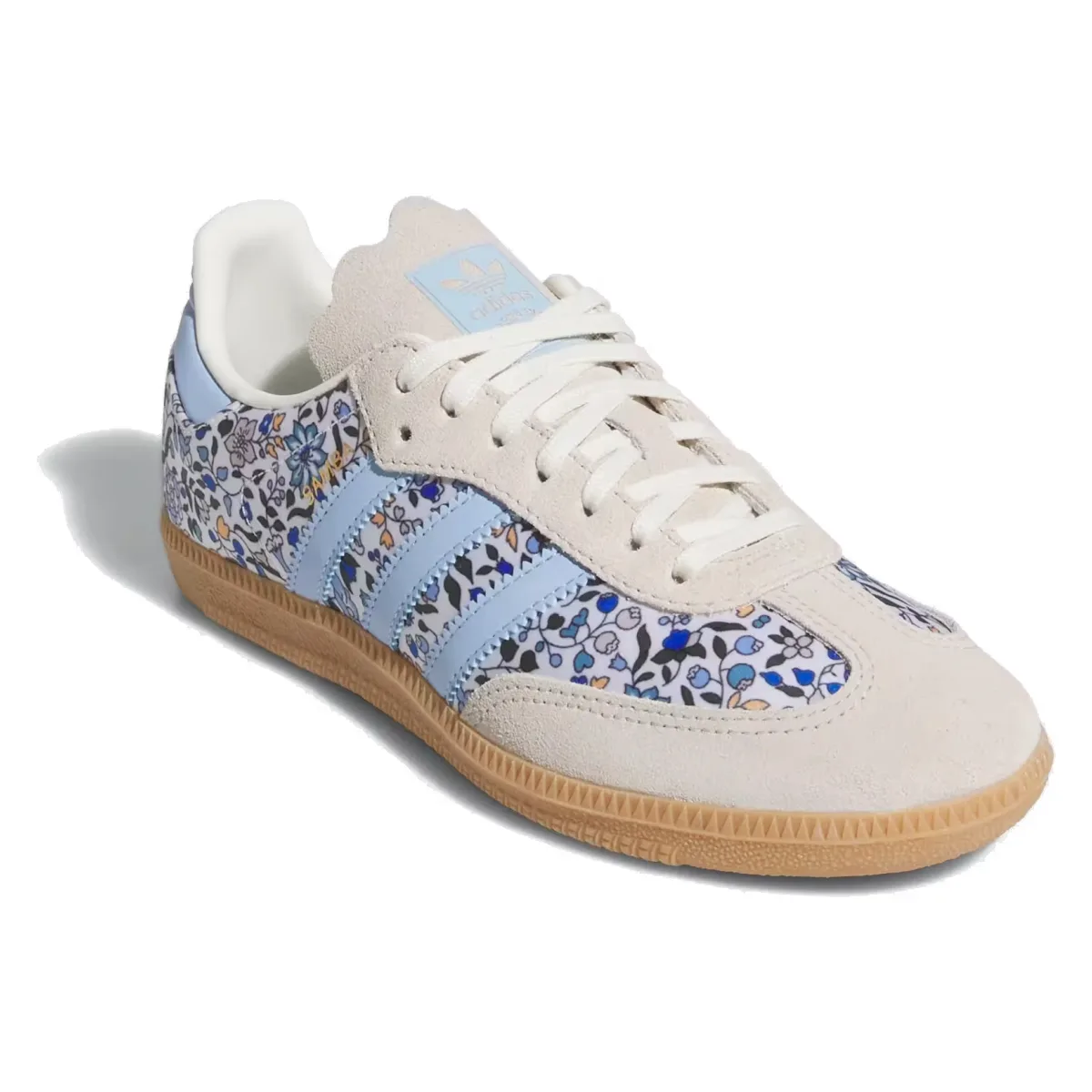Liberty London x Adidas Samba OG GS "Blue Floral"