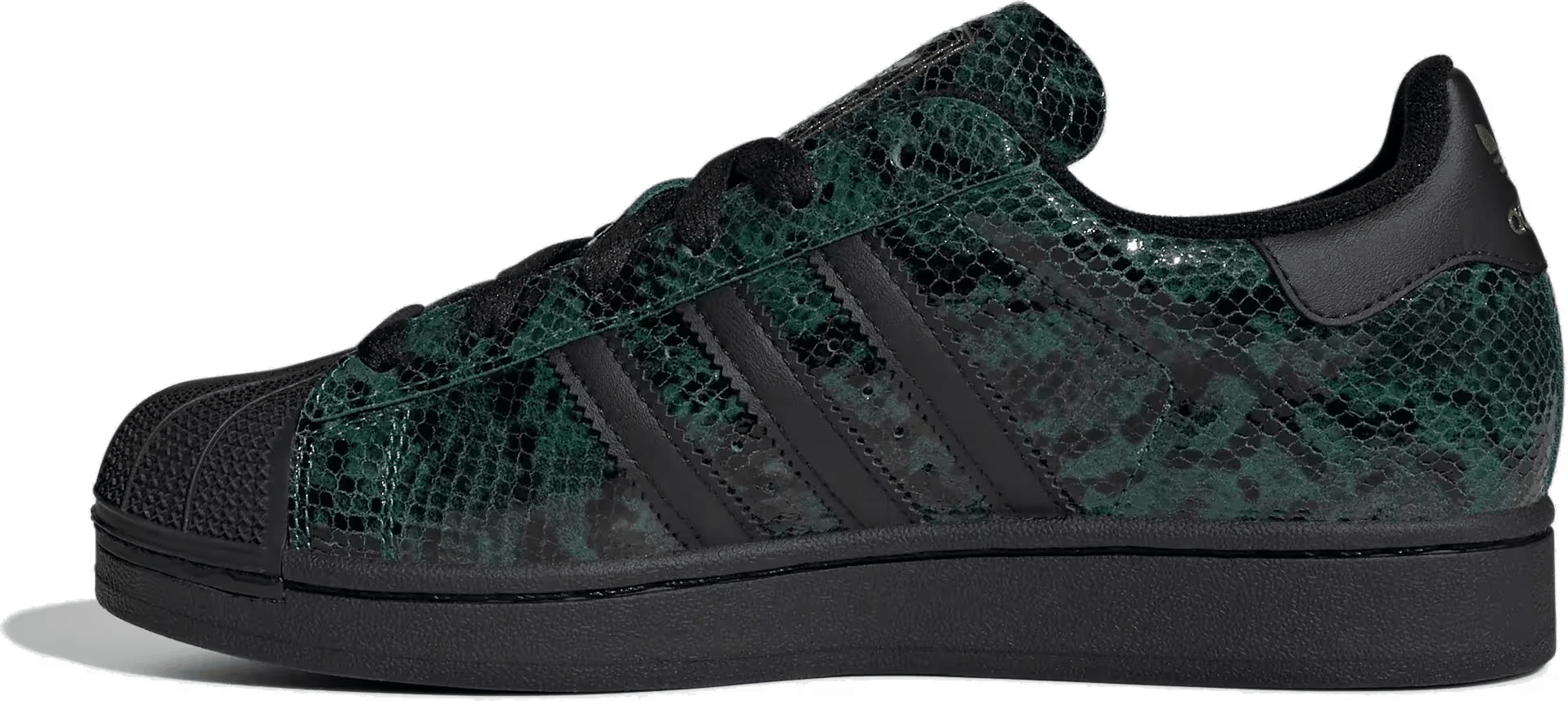 Adidas Superstar II "Collegiate Green Snakeskin"