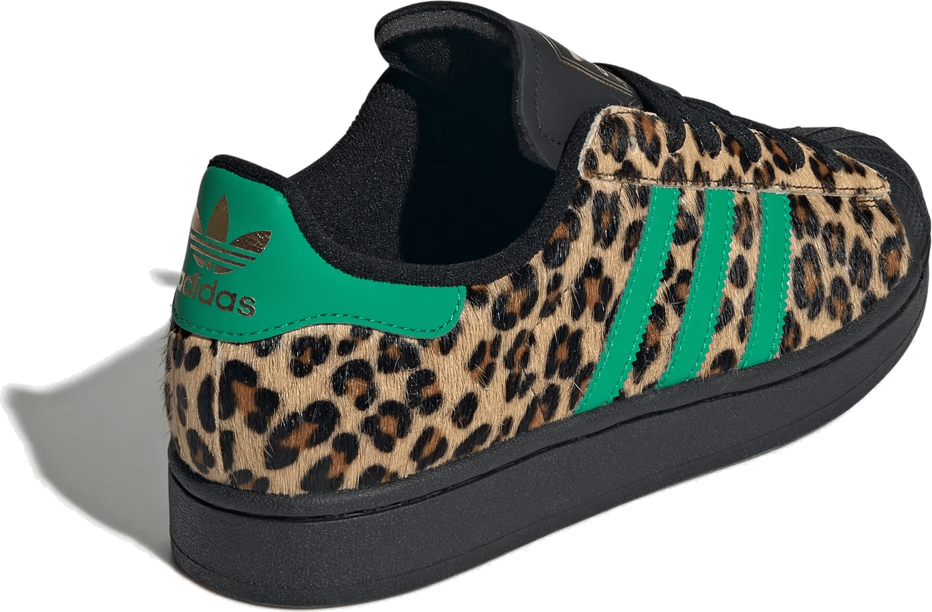 Adidas Superstar II "Leopard Black Green"