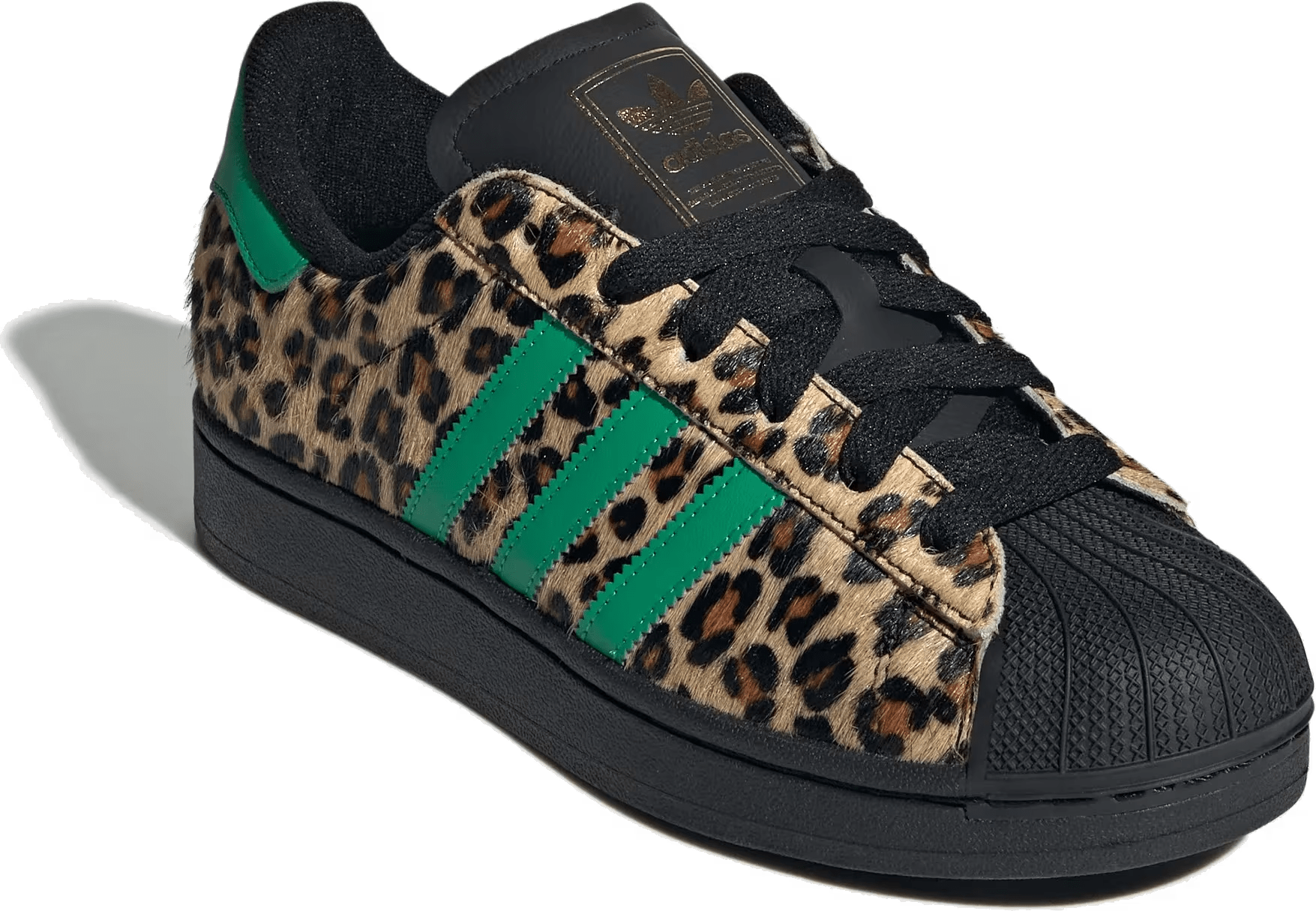 Adidas Superstar II "Leopard Black Green"