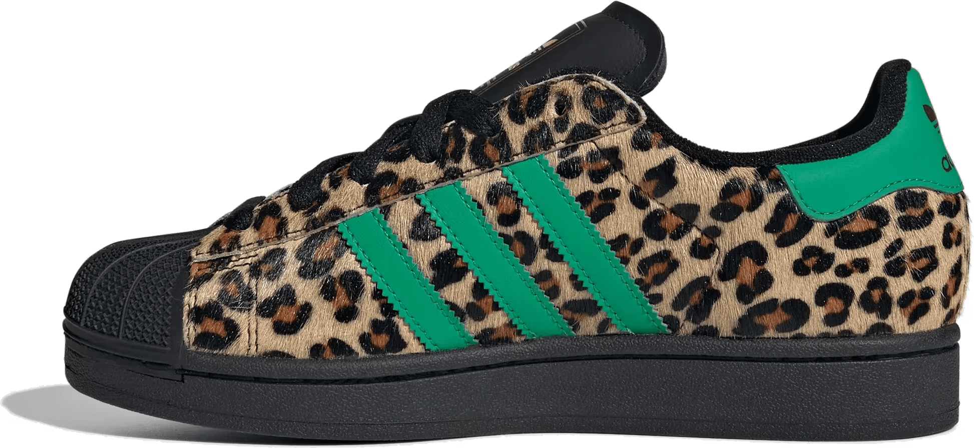 Adidas Superstar II "Leopard Black Green"