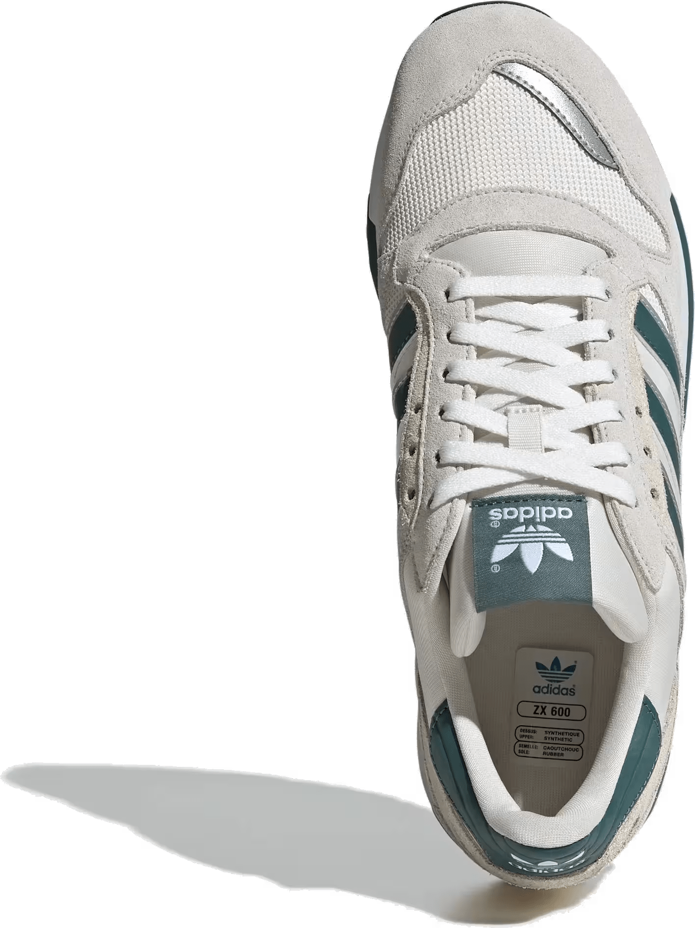 adidas ZX 600 Crystal White Preloved Teal Core White