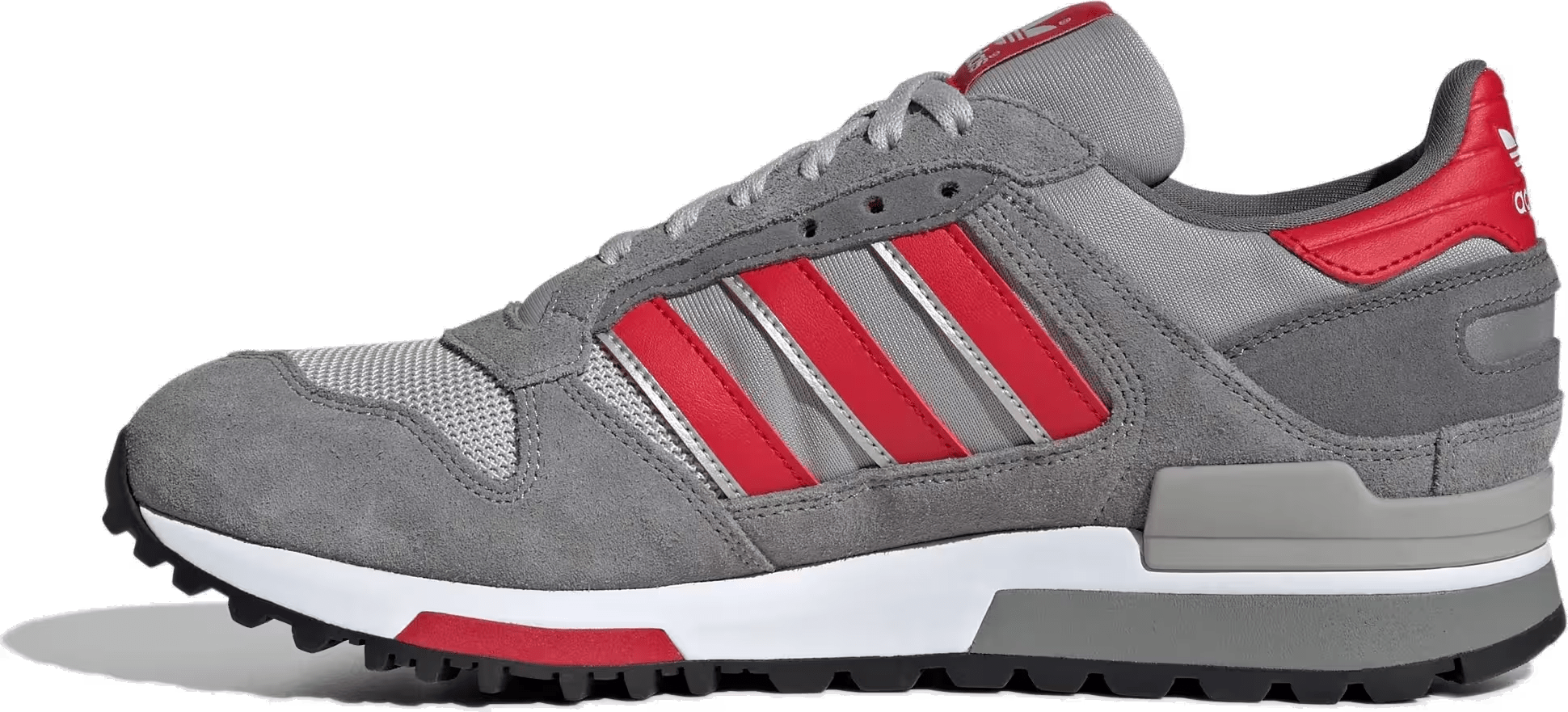 adidas ZX 600 Grey Three Better Scarlet Grey Two