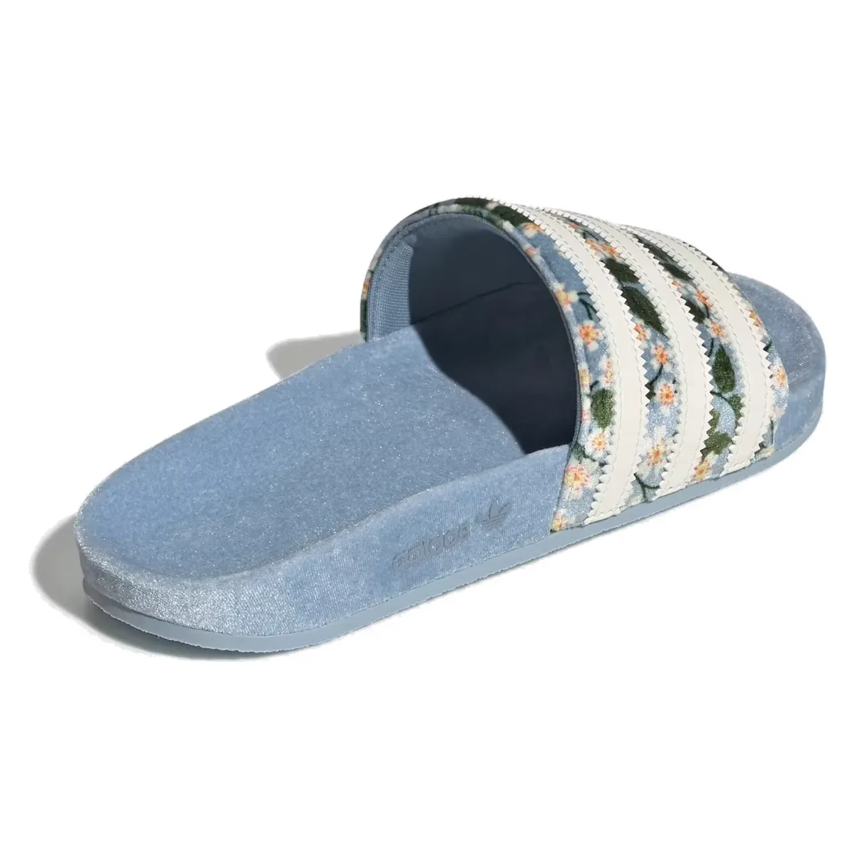 adidas Adilette Slides Liberty London Tactile Blue Floral (Women's)