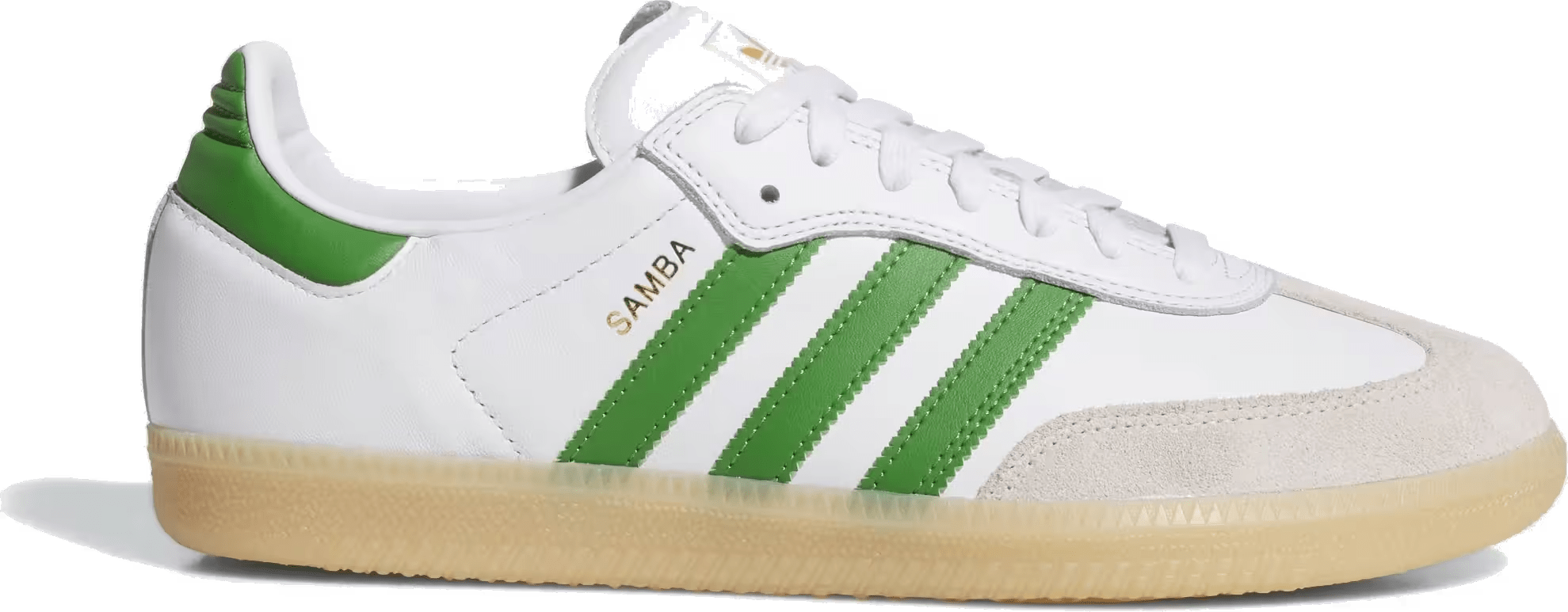 adidas Samba ADV Cloud White Crew Green Gum