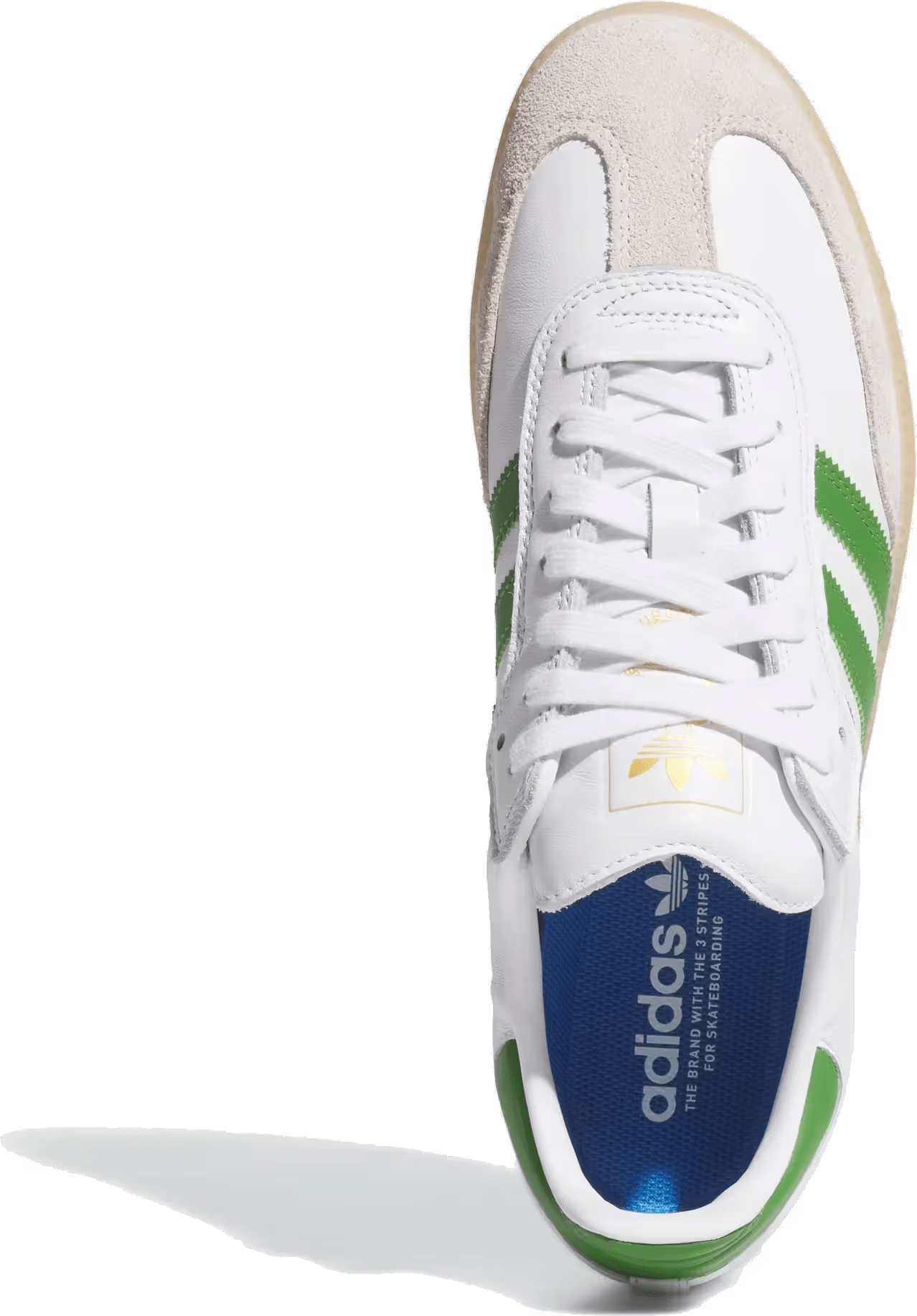 adidas Samba ADV Cloud White Crew Green Gum