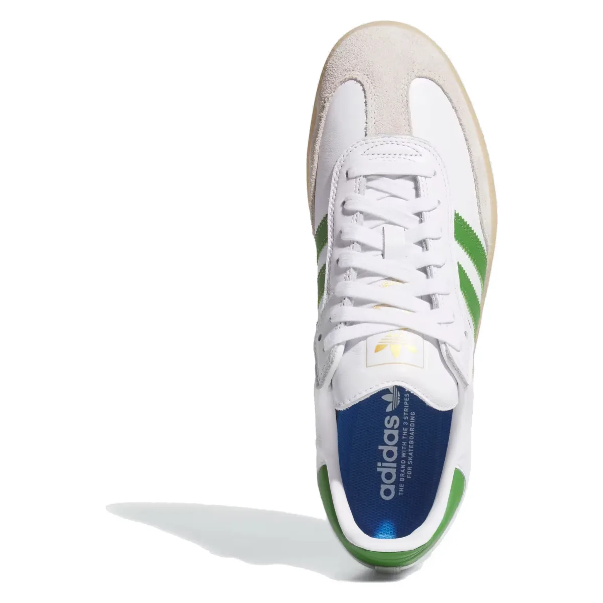 adidas Samba ADV Cloud White Crew Green Gum