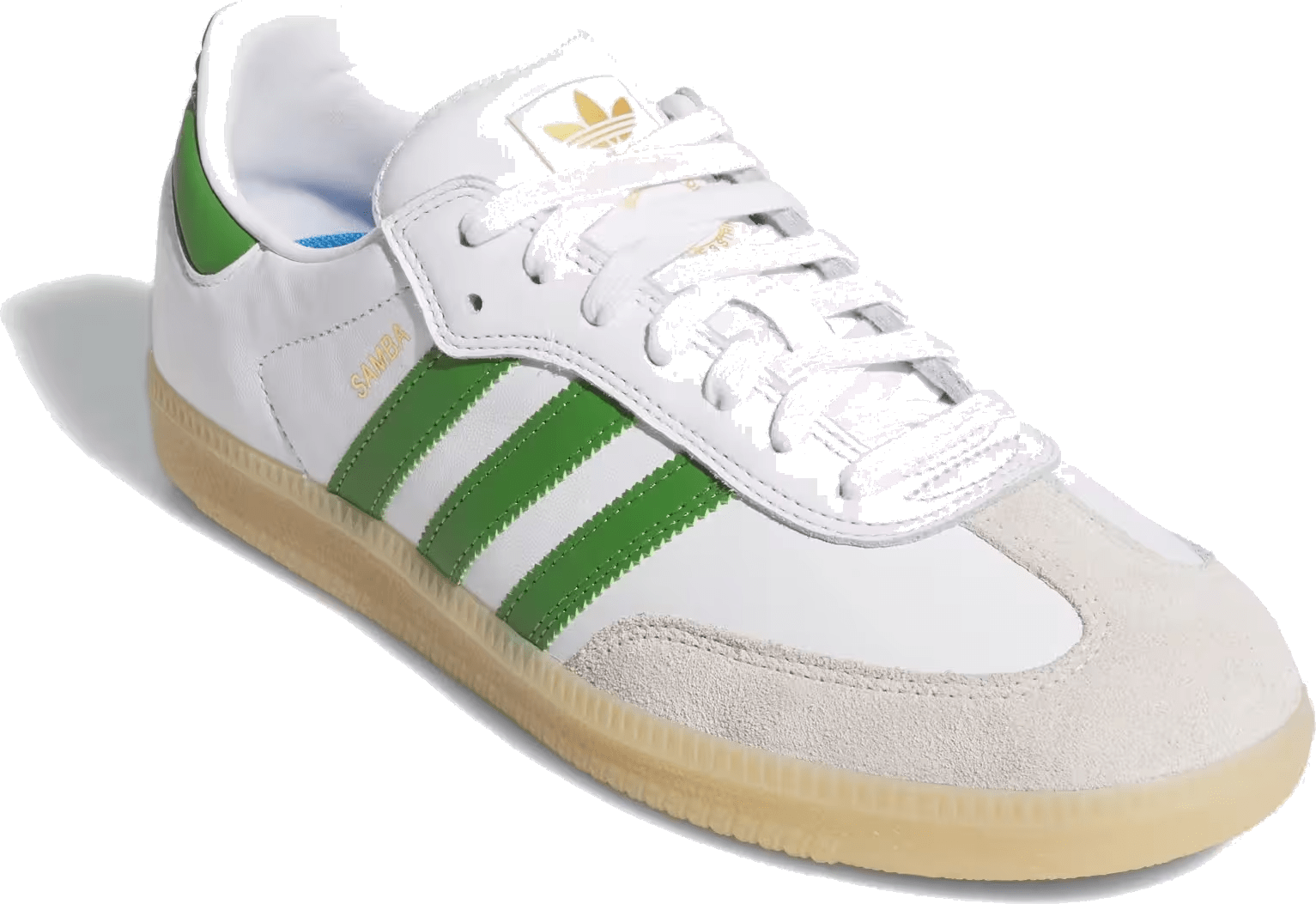 adidas Samba ADV Cloud White Crew Green Gum