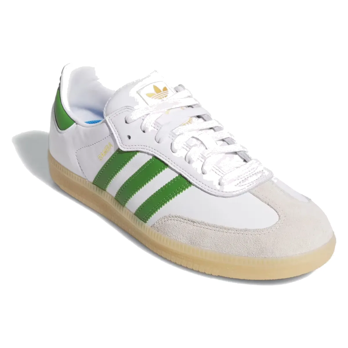adidas Samba ADV Cloud White Crew Green Gum