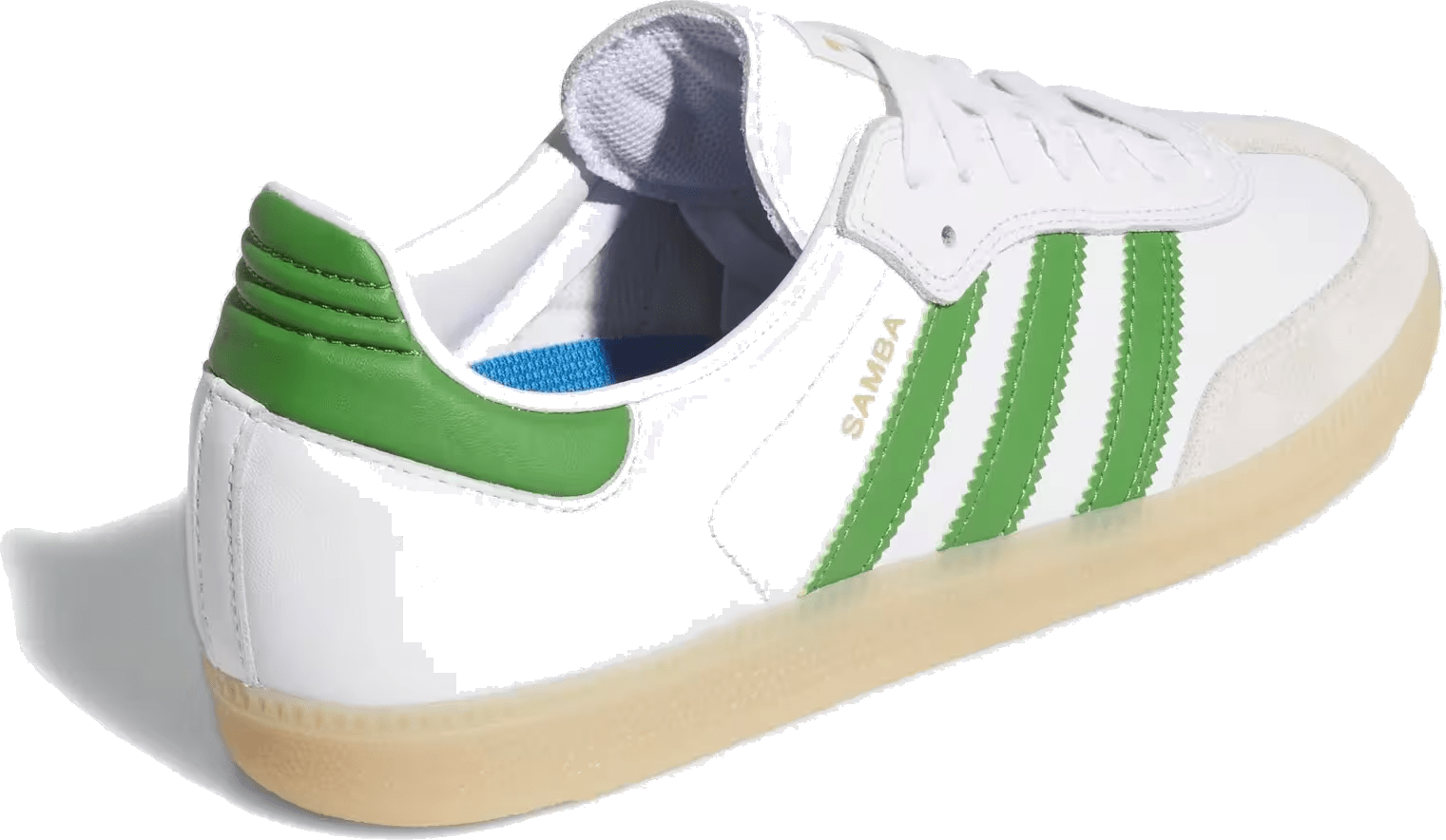 adidas Samba ADV Cloud White Crew Green Gum