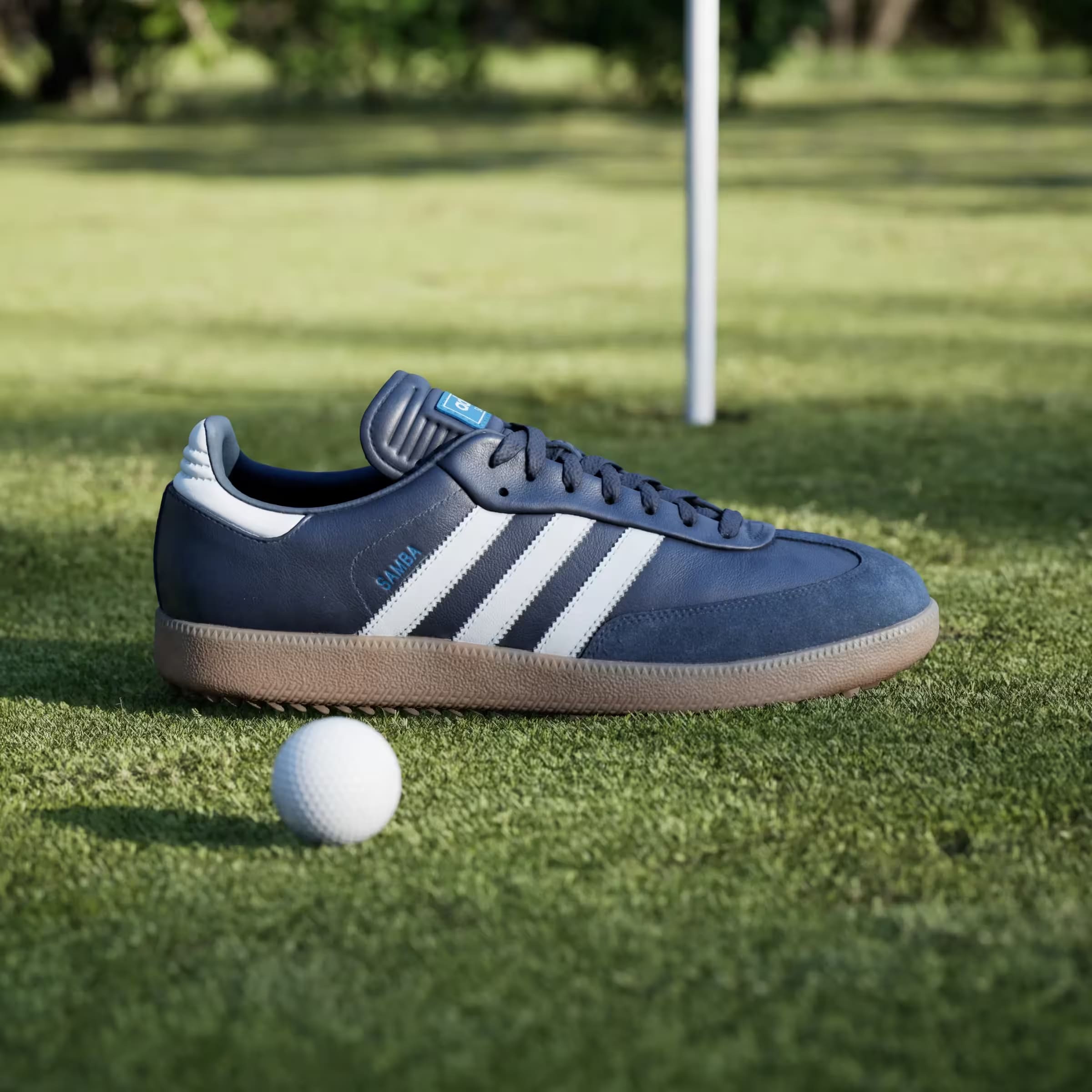 Adidas Samba Spikeless Golfschoenen "Night Indigo"