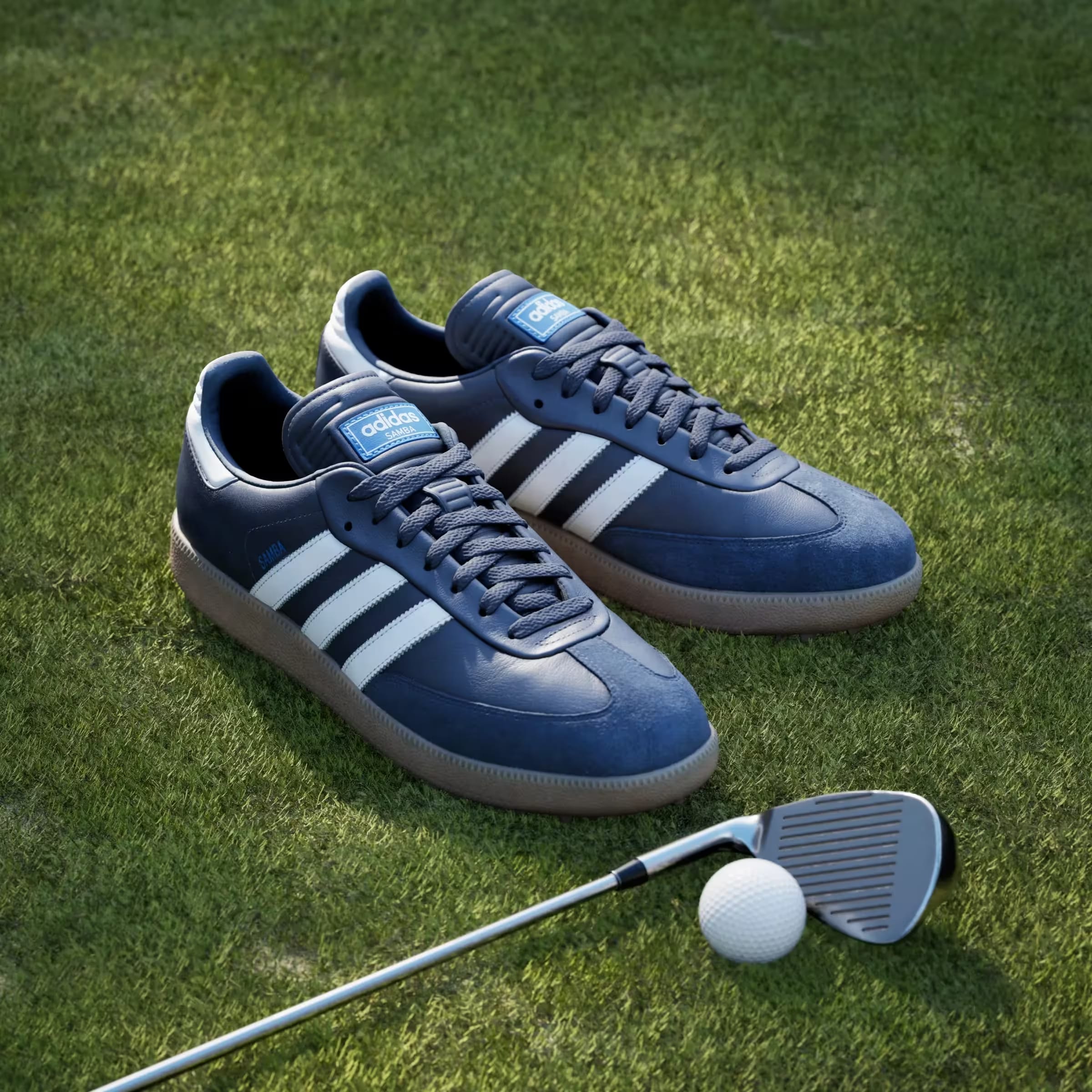 Adidas Samba Spikeless Golfschoenen "Night Indigo"