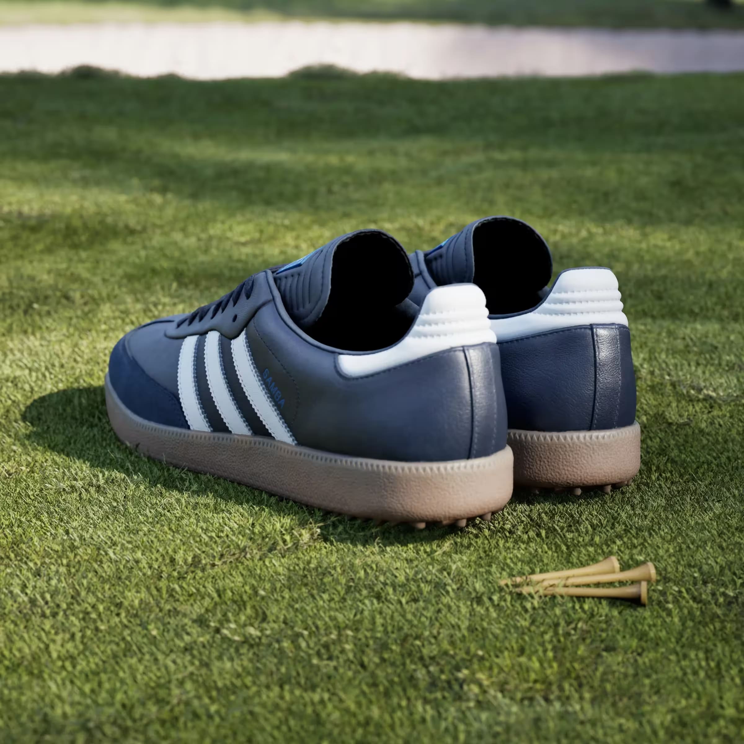 Adidas Samba Spikeless Golfschoenen "Night Indigo"