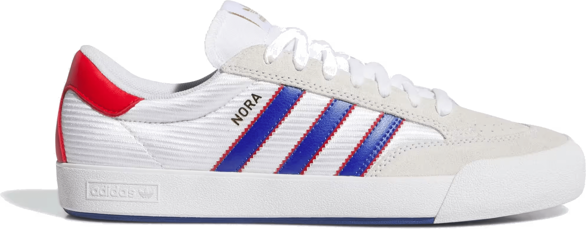 adidas Nora Cloud White Royal Blue Better Scarlet