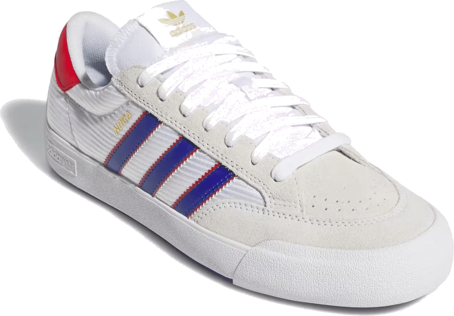 adidas Nora Cloud White Royal Blue Better Scarlet