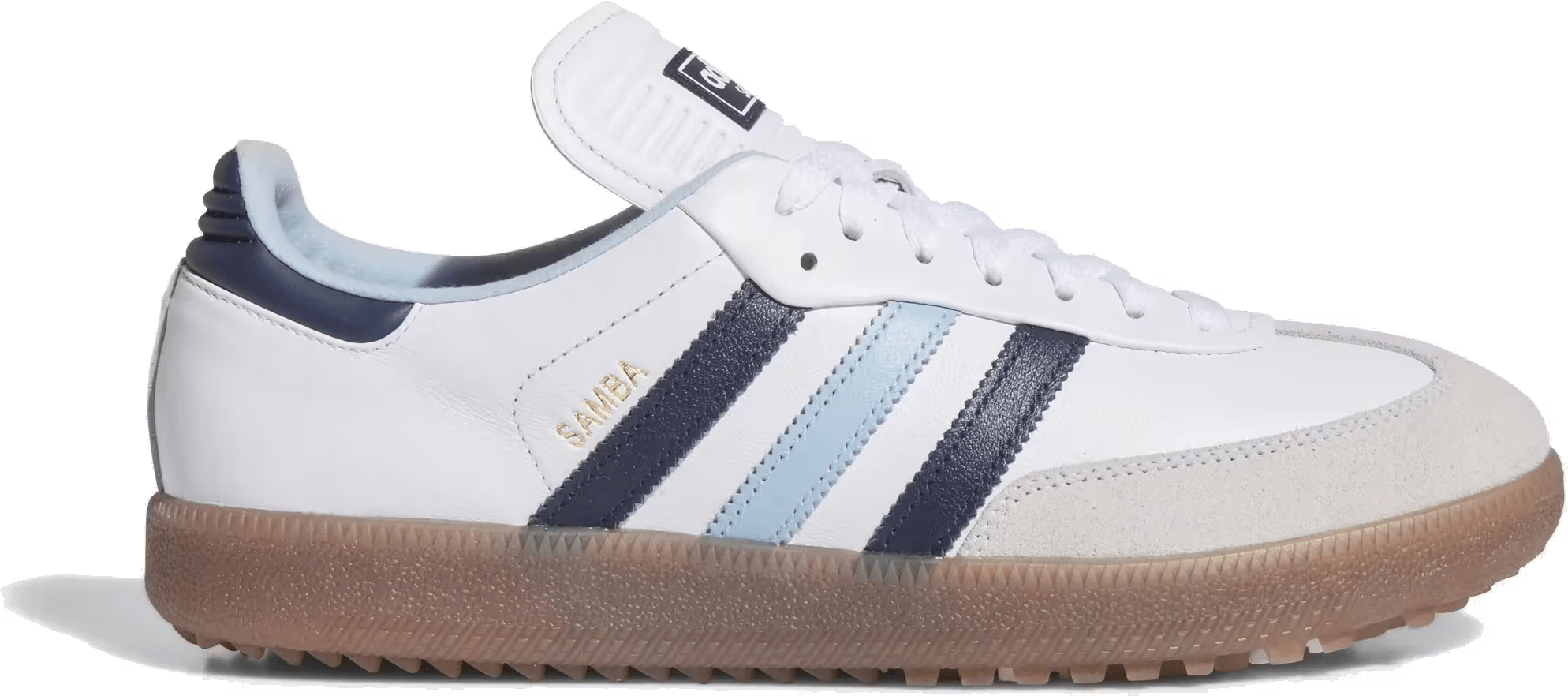 adidas Samba Spikeless Golf White Night Indigo Clear Sky