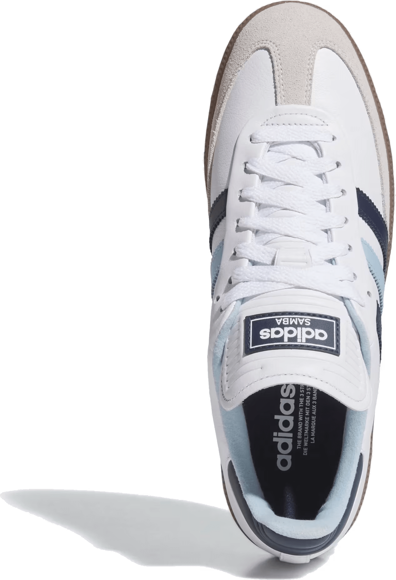 adidas Samba Spikeless Golf White Night Indigo Clear Sky