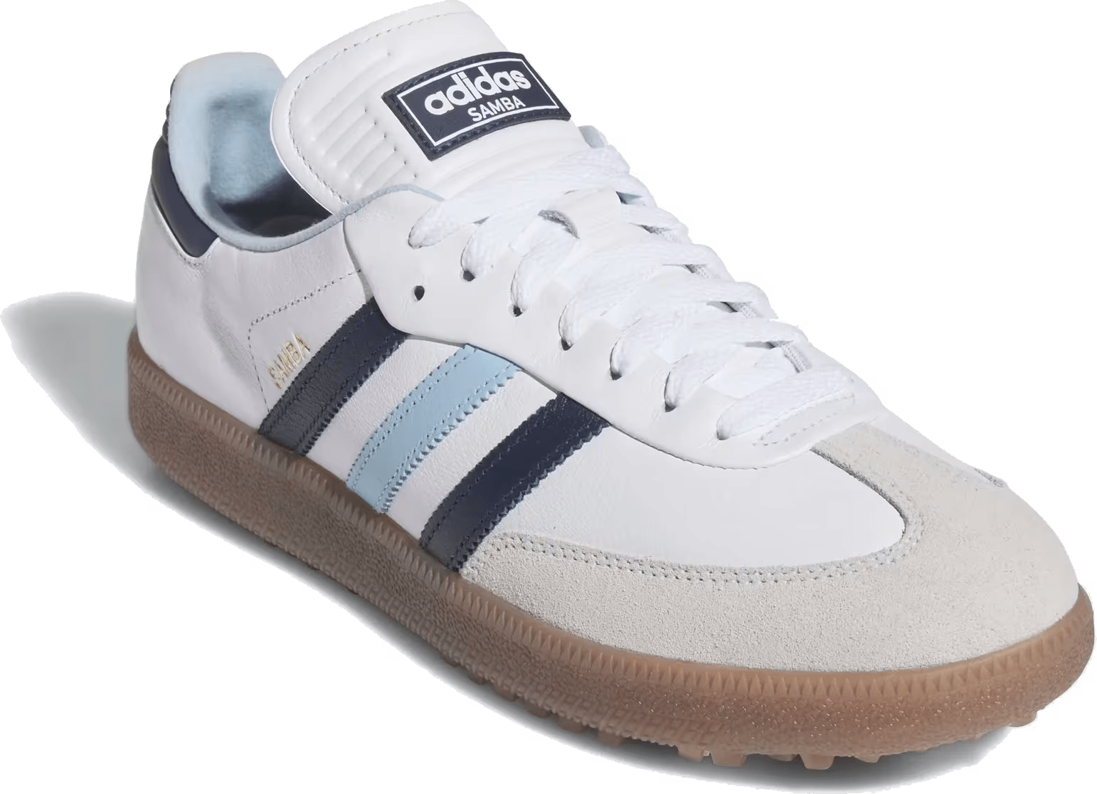 adidas Samba Spikeless Golf White Night Indigo Clear Sky