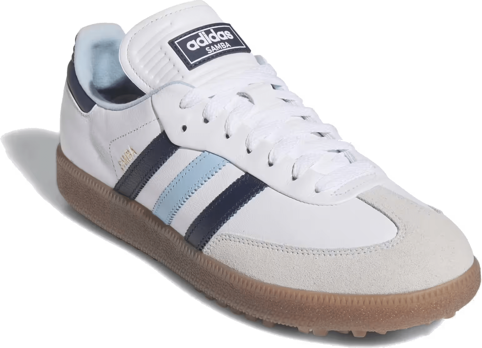 adidas Samba Spikeless Golf White Night Indigo Clear Sky