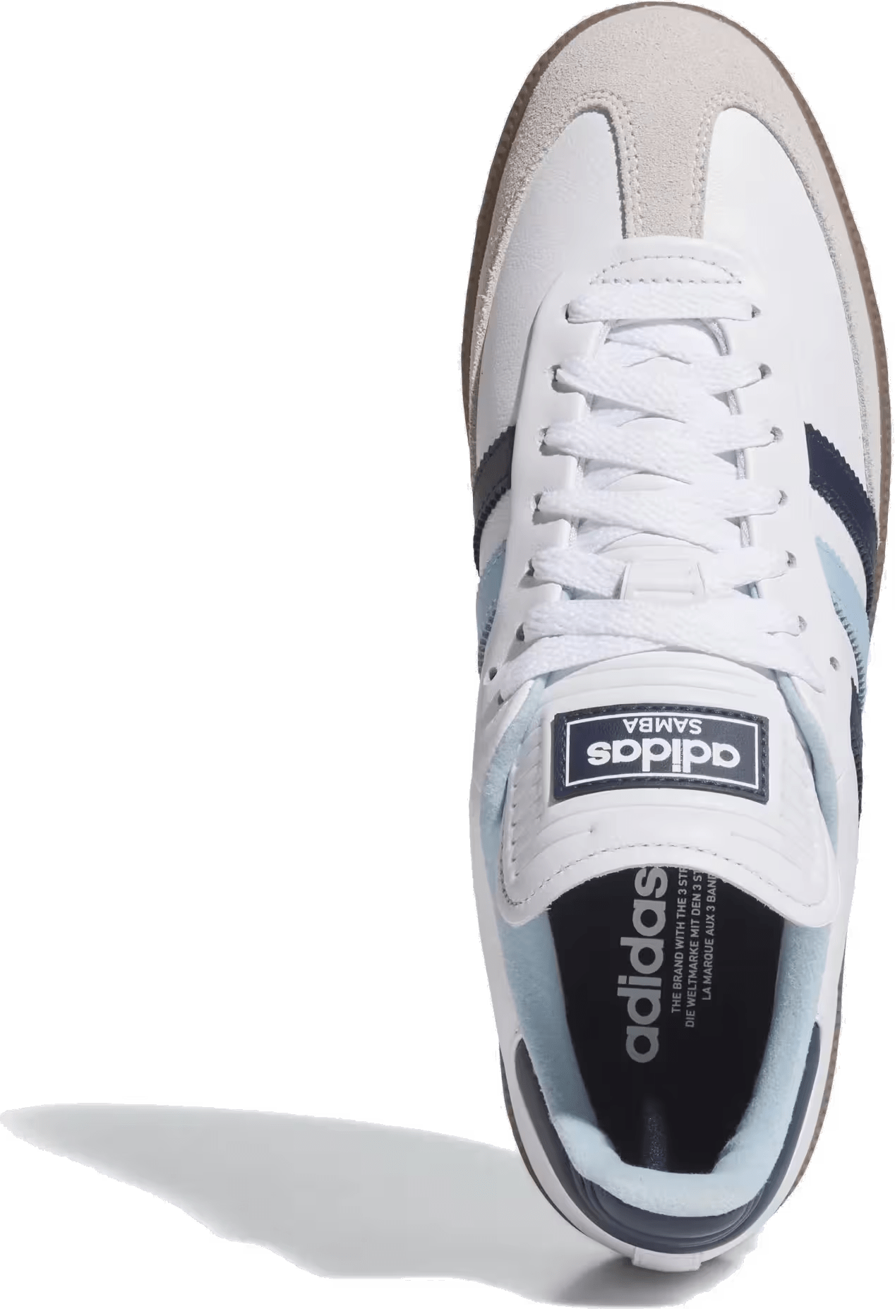 adidas Samba Spikeless Golf White Night Indigo Clear Sky