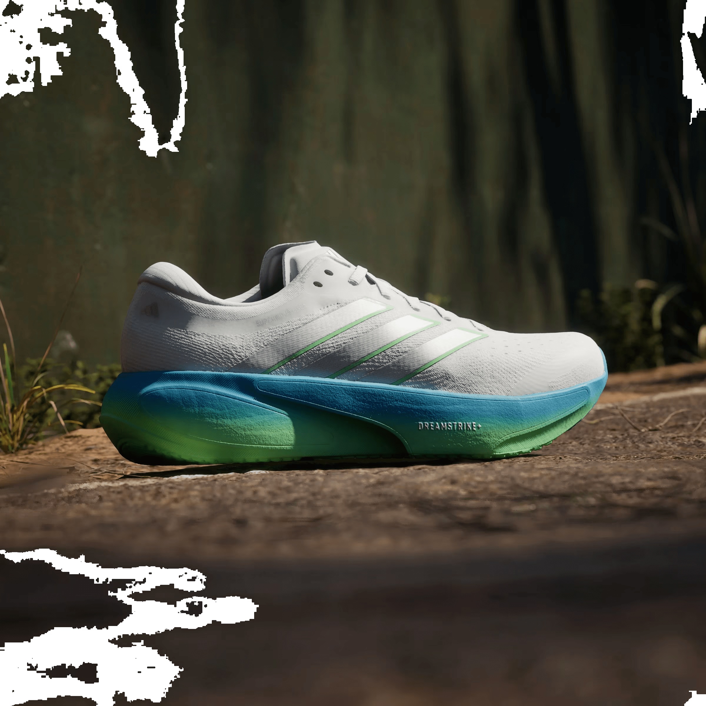 adidas Supernova Rise 3 White Silver Semi Blue Burst
