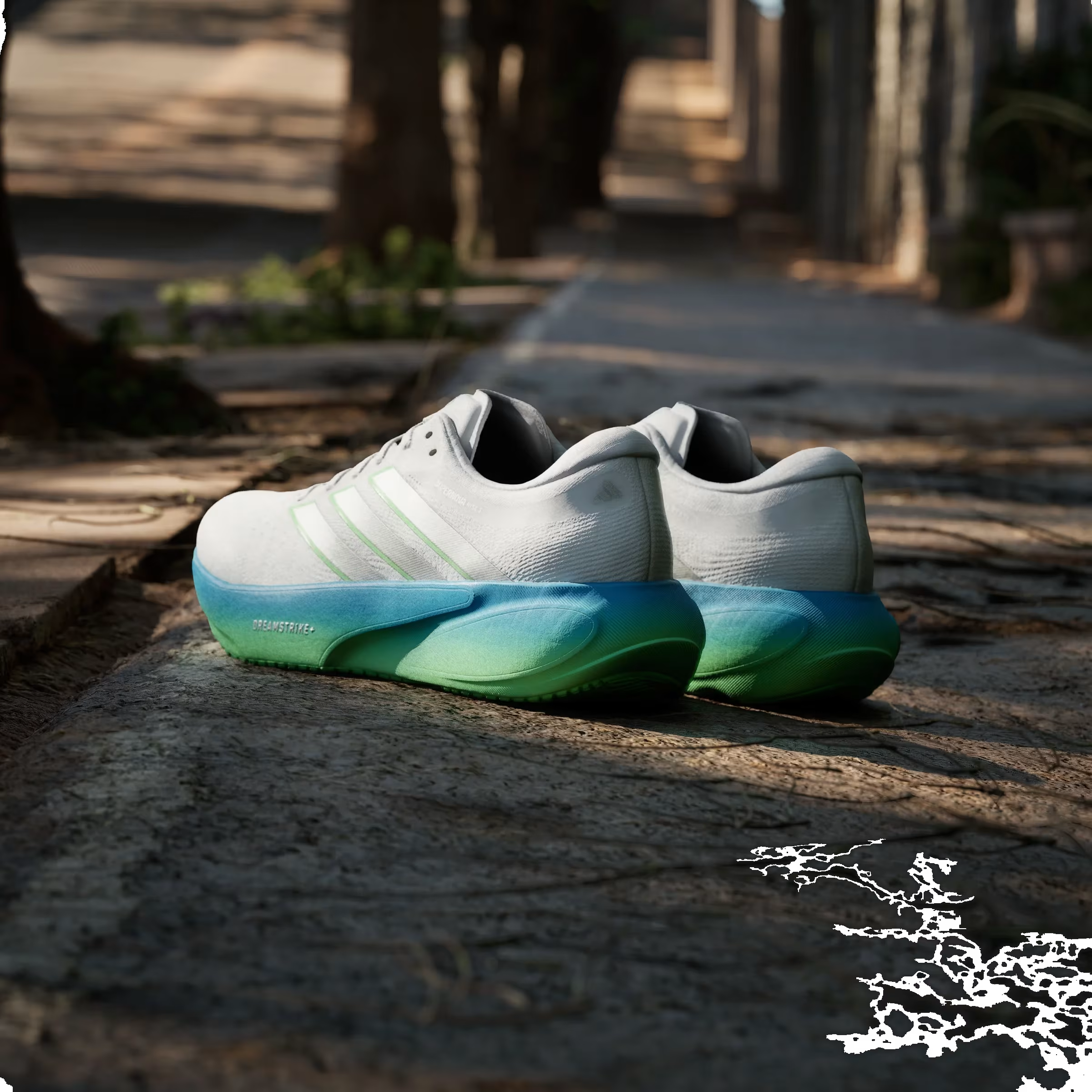 adidas Supernova Rise 3 White Silver Semi Blue Burst