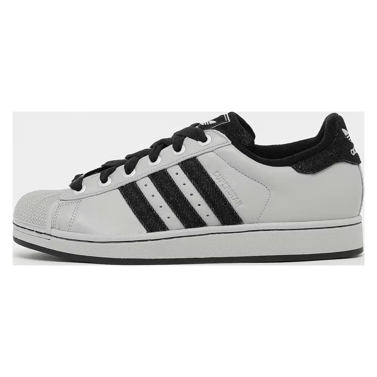 adidas Superstar II Grey Black Denim