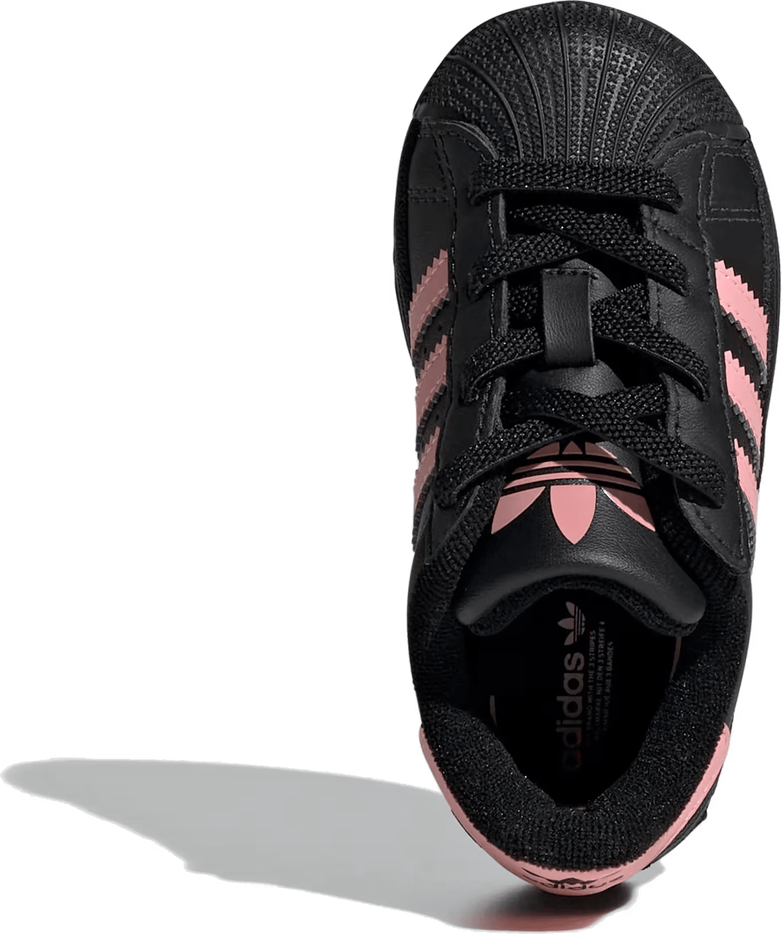 adidas Superstar II Comfort Closure Black Glow Pink (TD)