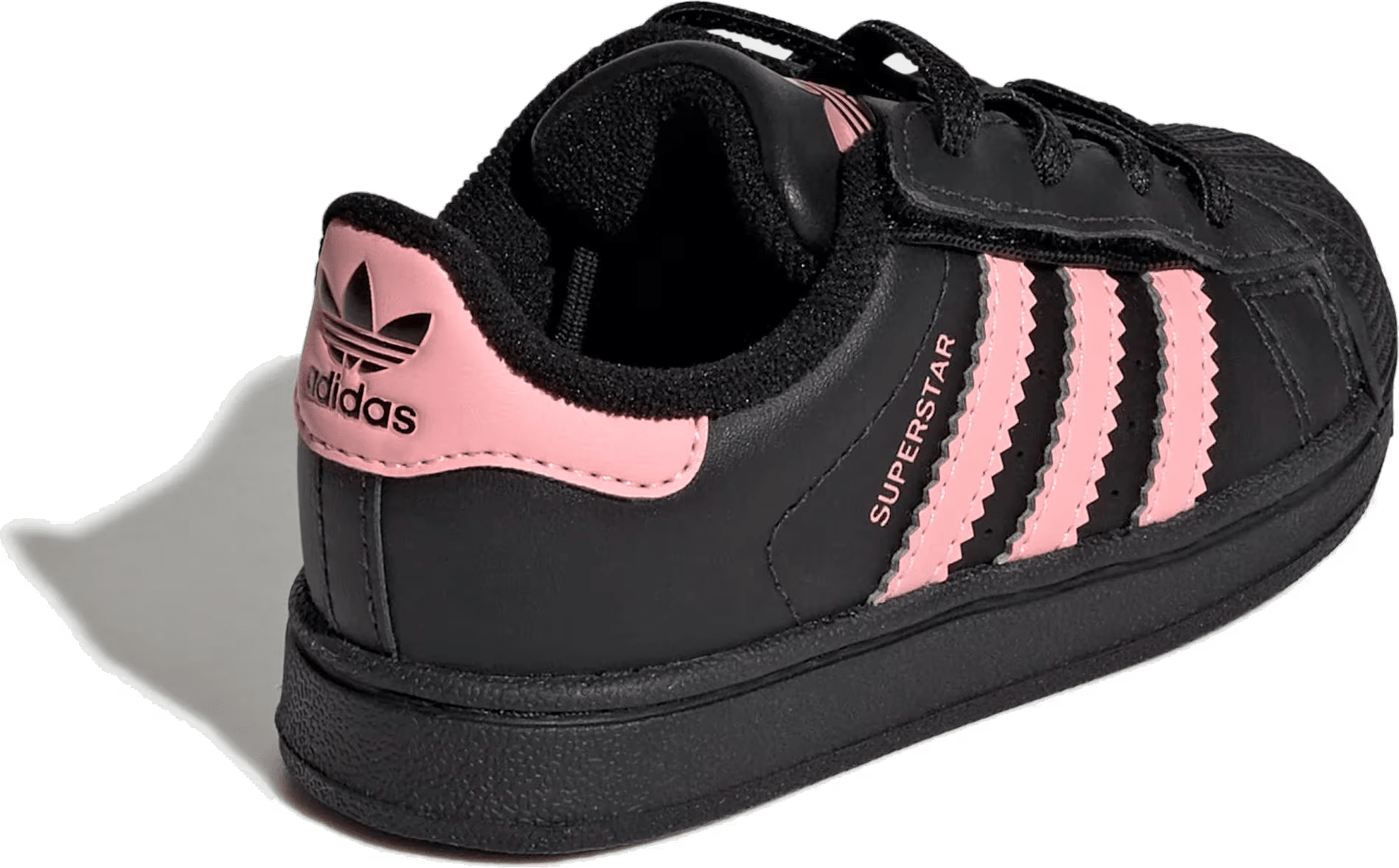 adidas Superstar II Comfort Closure Black Glow Pink (TD)