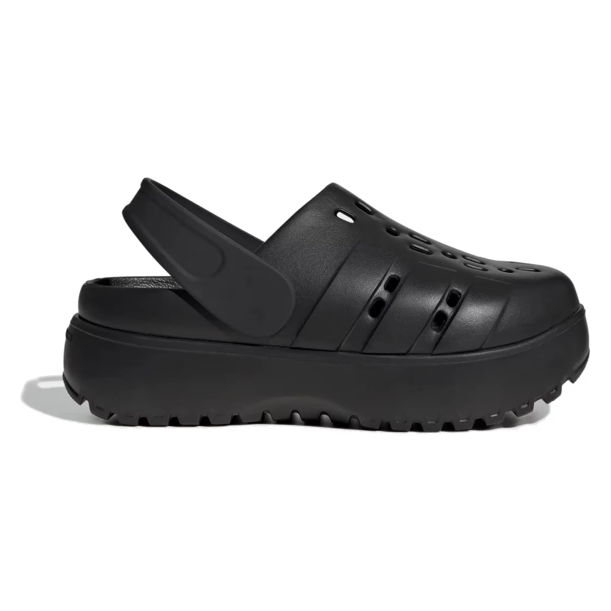 adidas Adilette Platform Clogs Core Black (Women's)