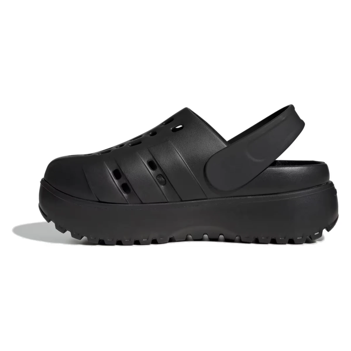 adidas Adilette Platform Clogs Core Black (Women's)